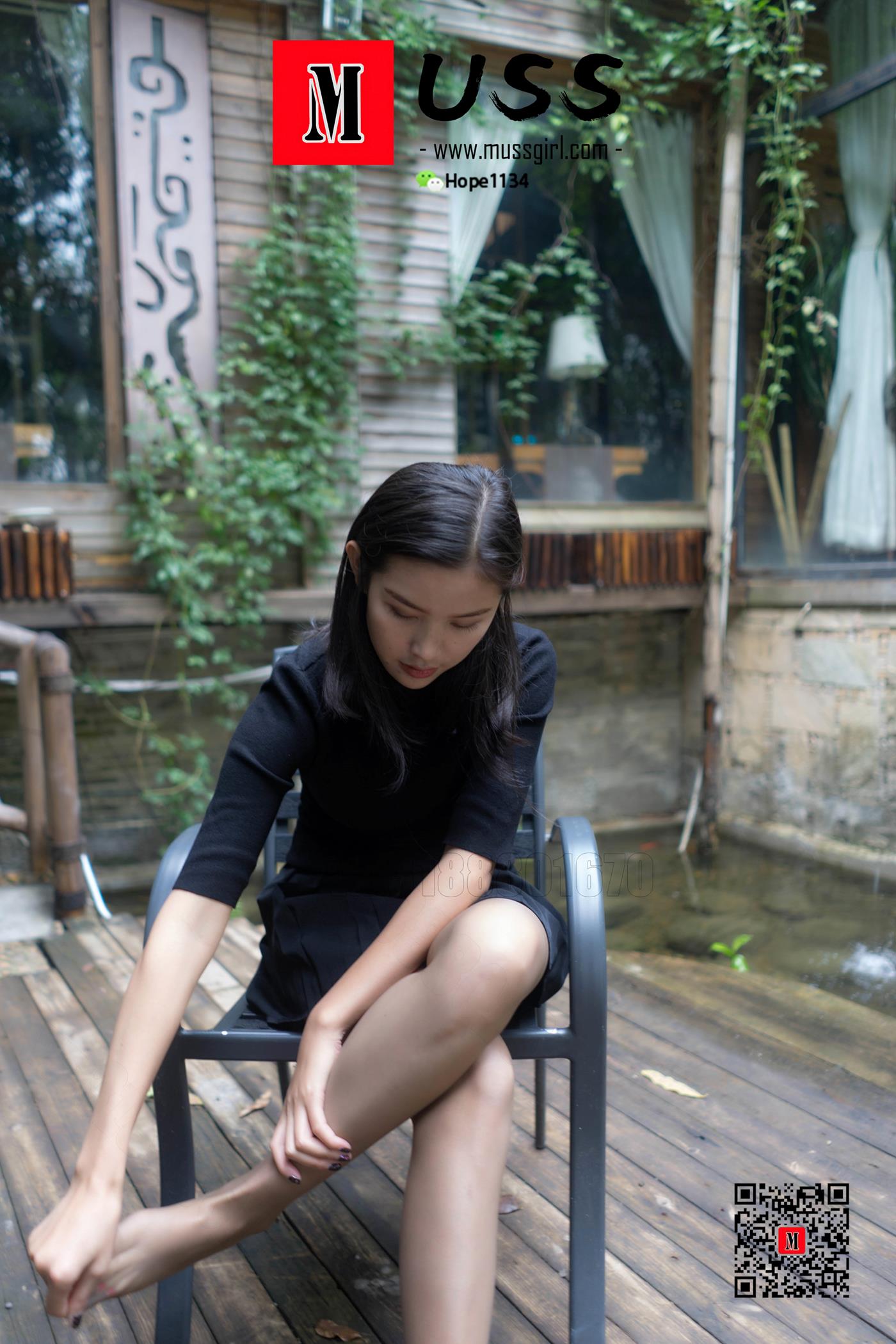 图片[25]-[MussGirl慕丝女郎]NO.082院落一角的黑丝足迹[73P] – 速更版-美库