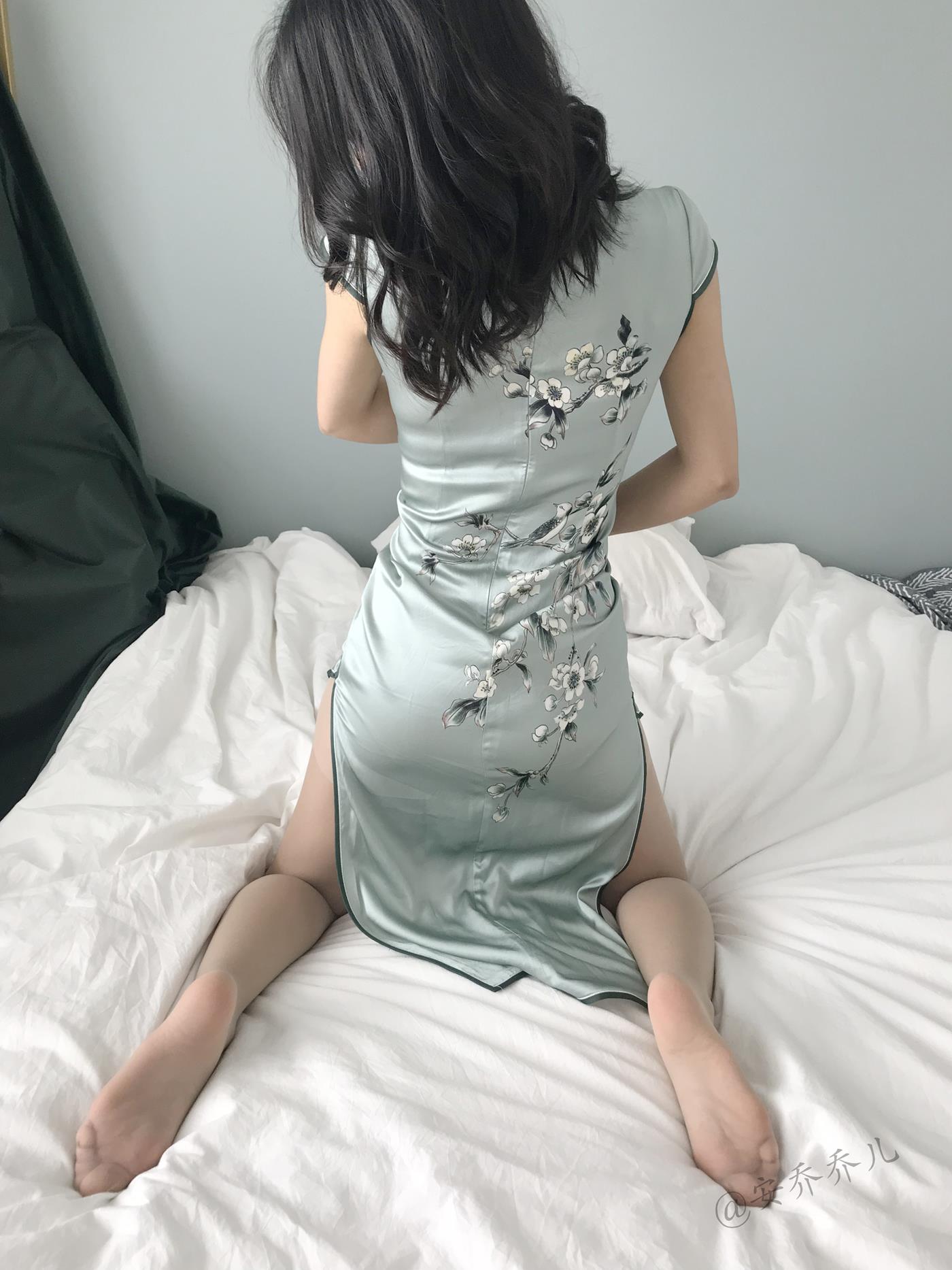 图片[28]-安乔乔儿(Nia乔乔) 安乔乔儿 黑丝旗袍[110P] – 速更版-美库