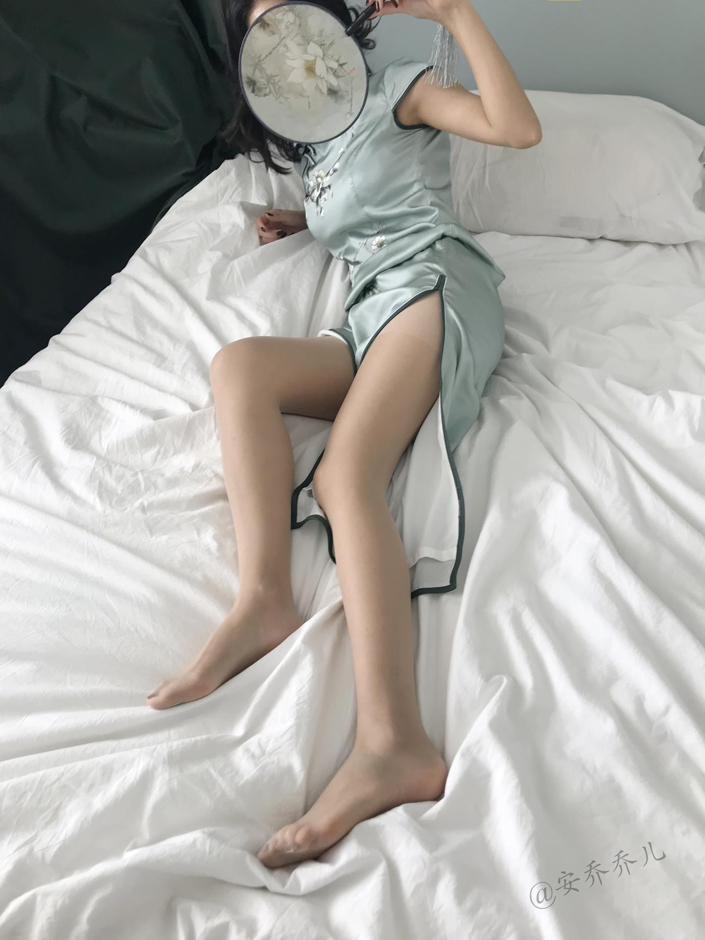 图片[40]-安乔乔儿(Nia乔乔) 安乔乔儿 黑丝旗袍[110P] – 速更版-美库