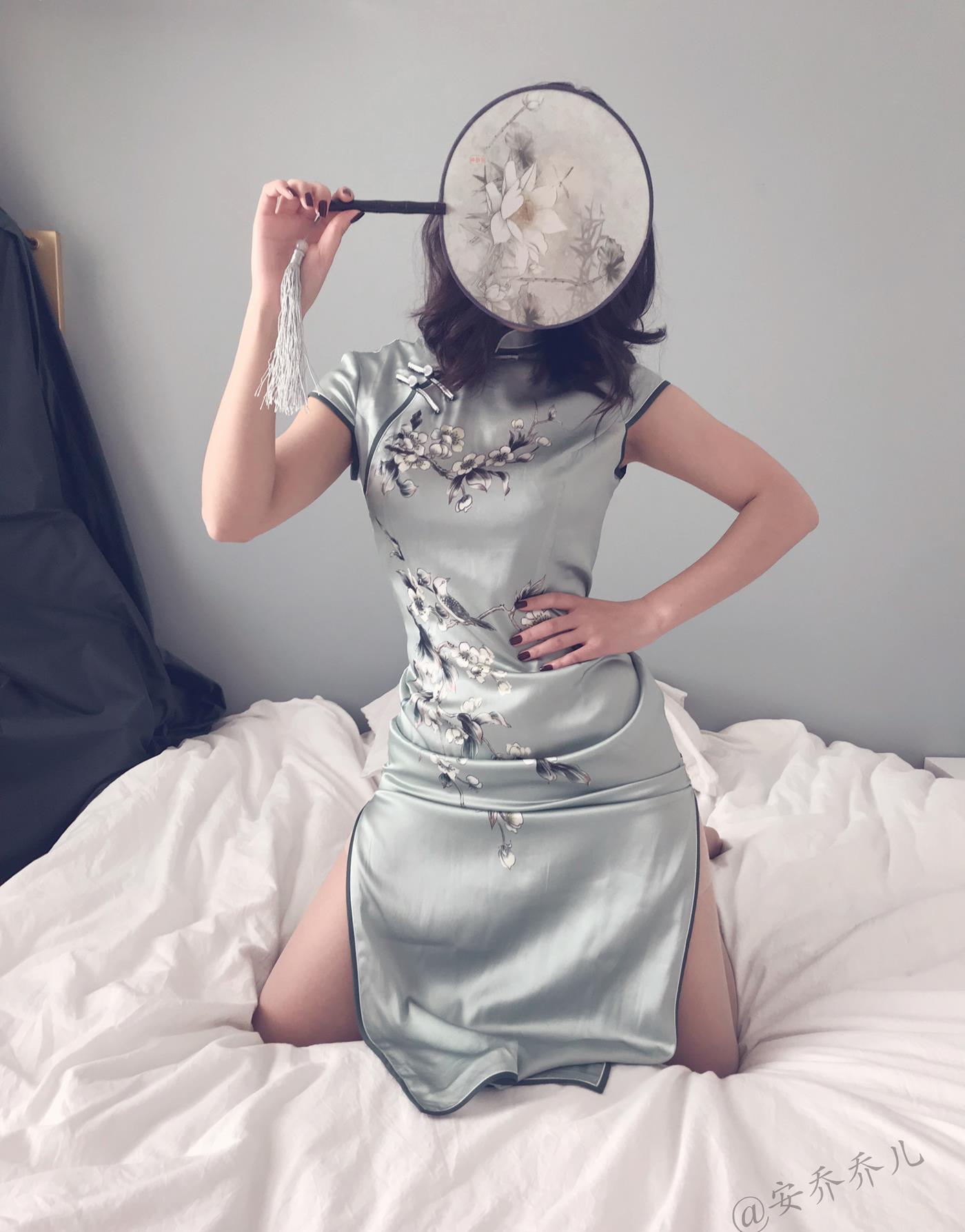 图片[75]-安乔乔儿(Nia乔乔) 安乔乔儿 黑丝旗袍[110P] – 速更版-美库