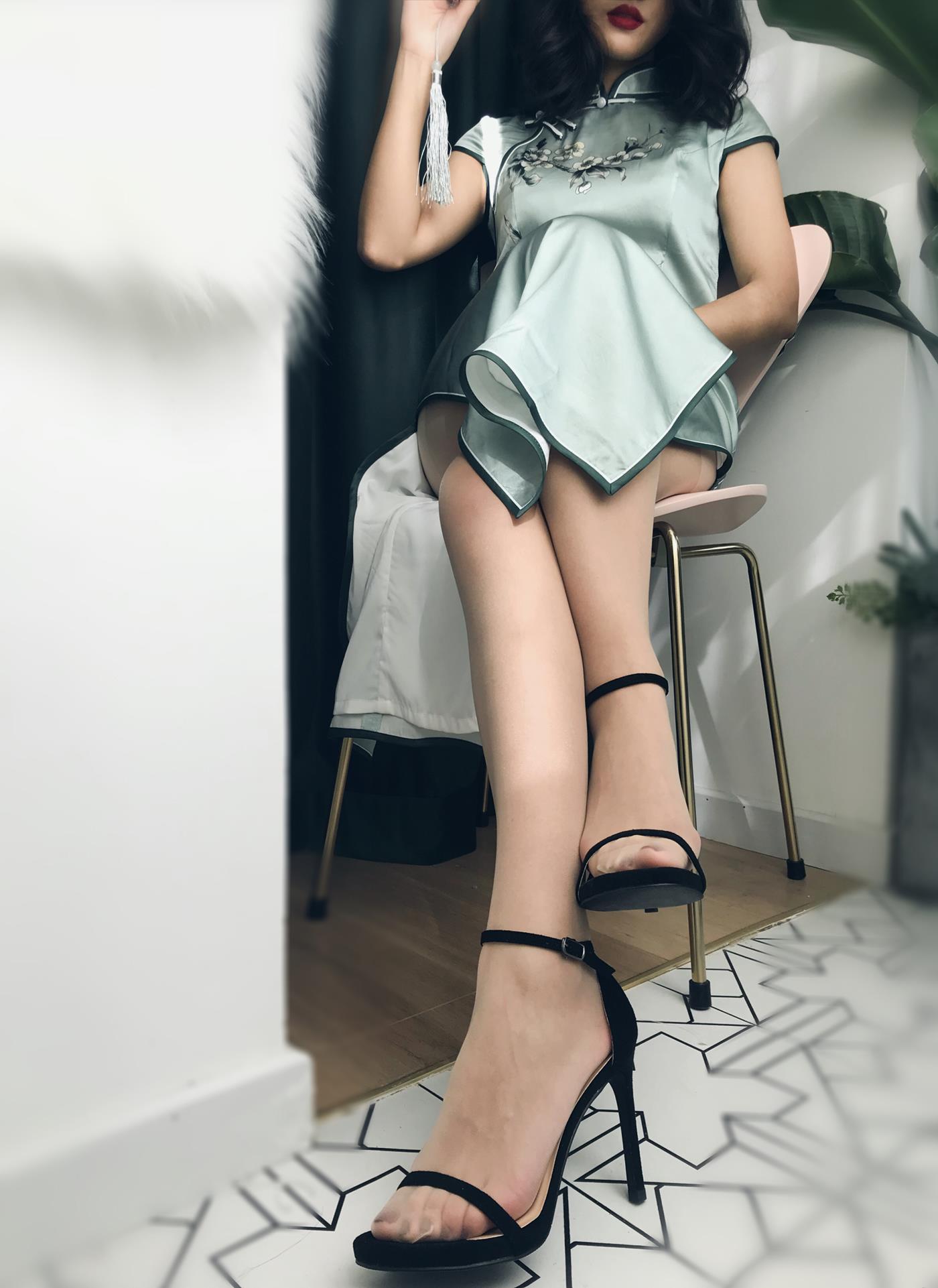 图片[78]-安乔乔儿(Nia乔乔) 安乔乔儿 黑丝旗袍[110P] – 速更版-美库