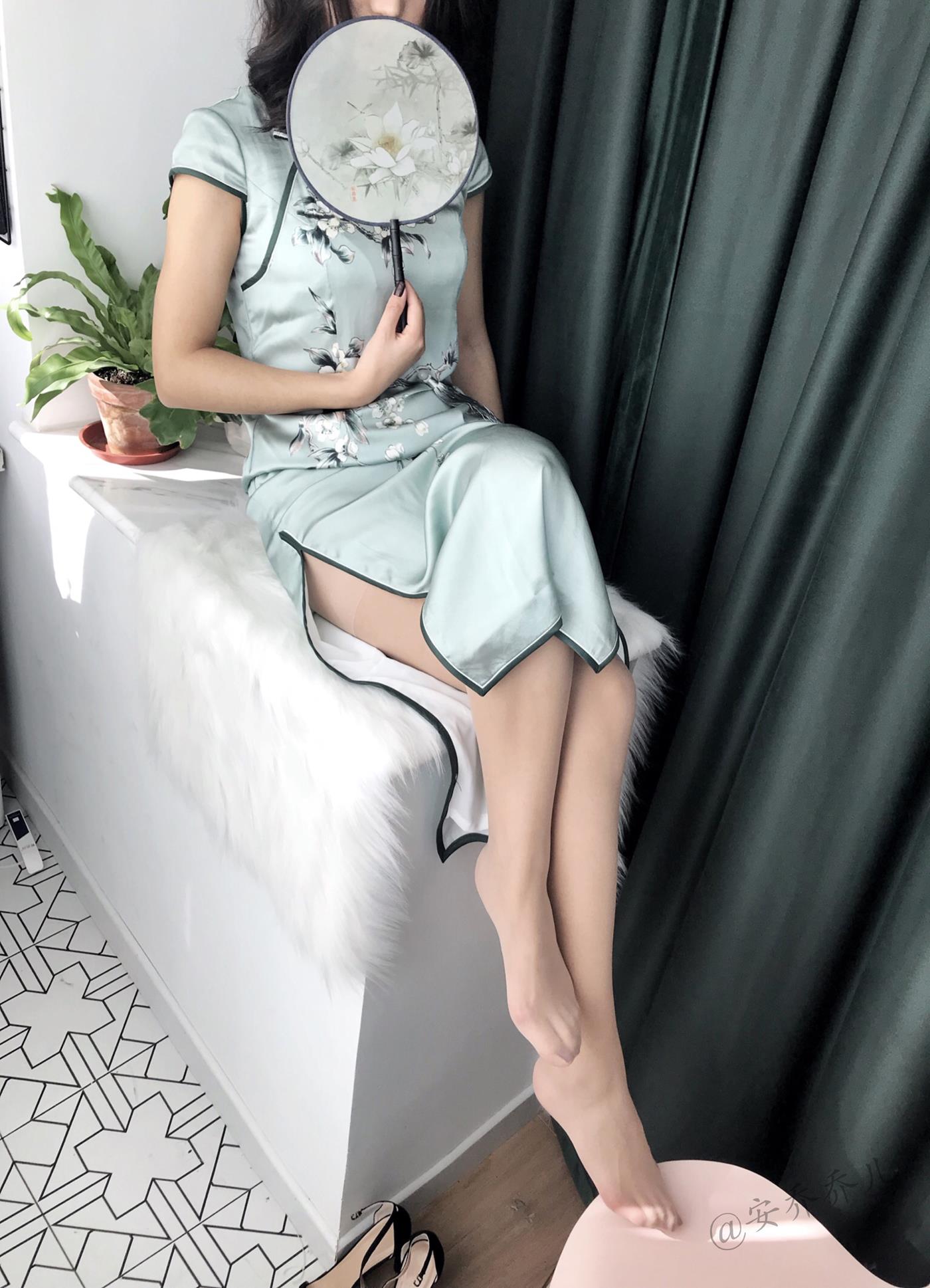 图片[89]-安乔乔儿(Nia乔乔) 安乔乔儿 黑丝旗袍[110P] – 速更版-美库