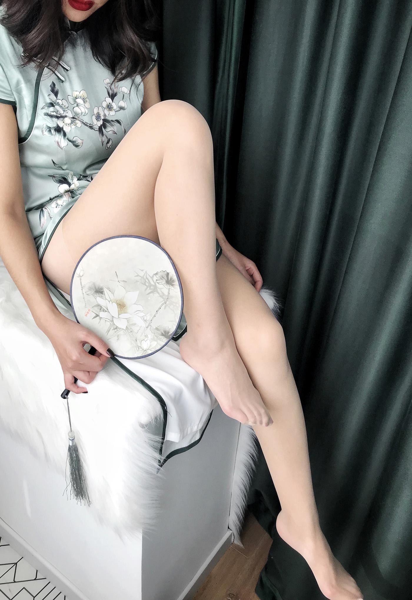 图片[93]-安乔乔儿(Nia乔乔) 安乔乔儿 黑丝旗袍[110P] – 速更版-美库