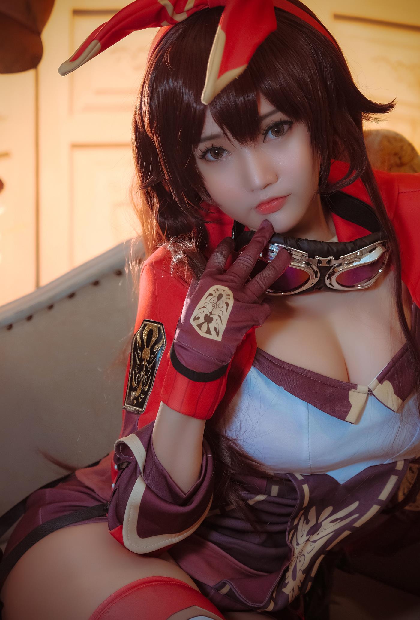 图片[6]-Potato Godzilla  – Amber (Genshin Impact)[33P] – 速更版-美库