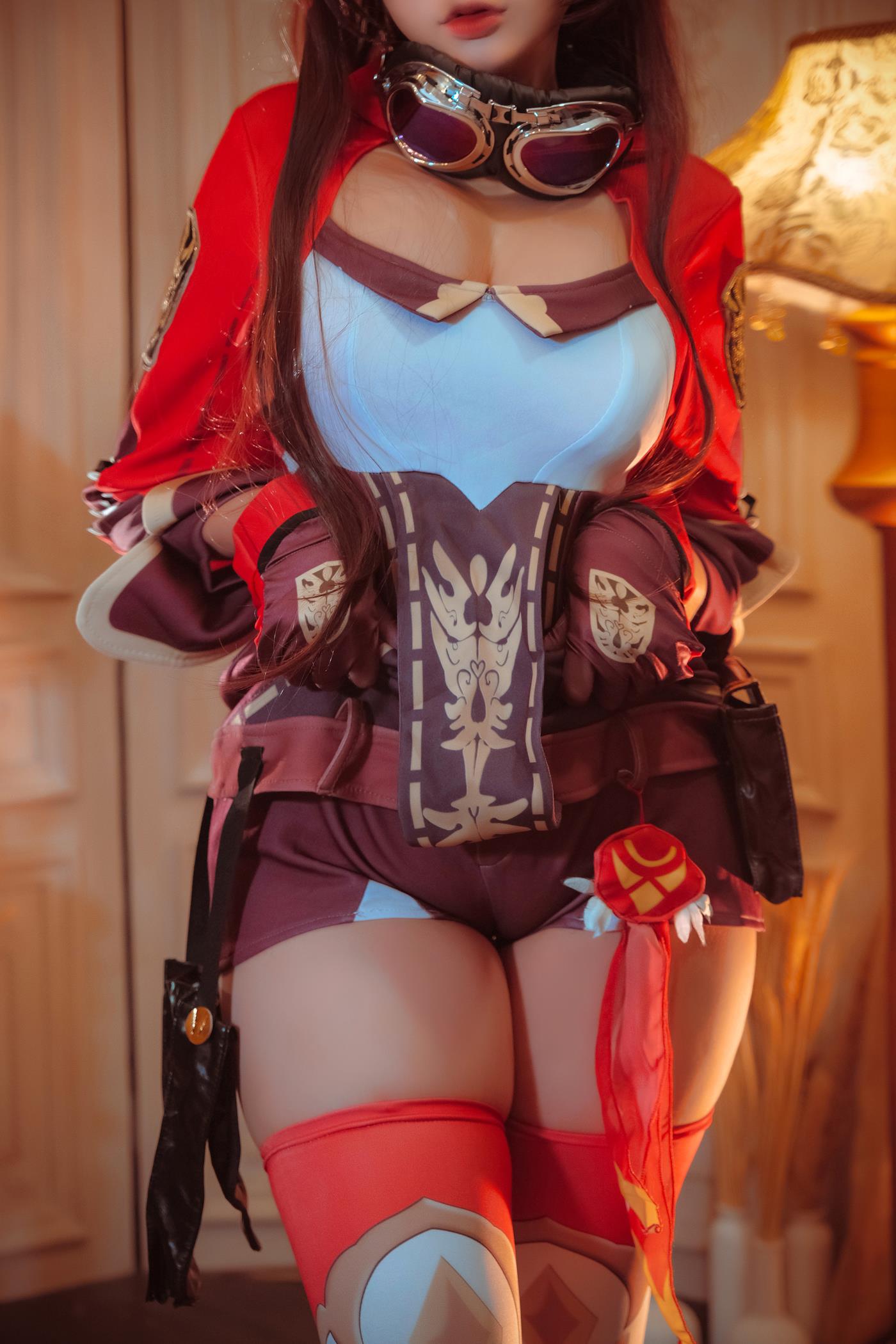 图片[12]-Potato Godzilla  – Amber (Genshin Impact)[33P] – 速更版-美库