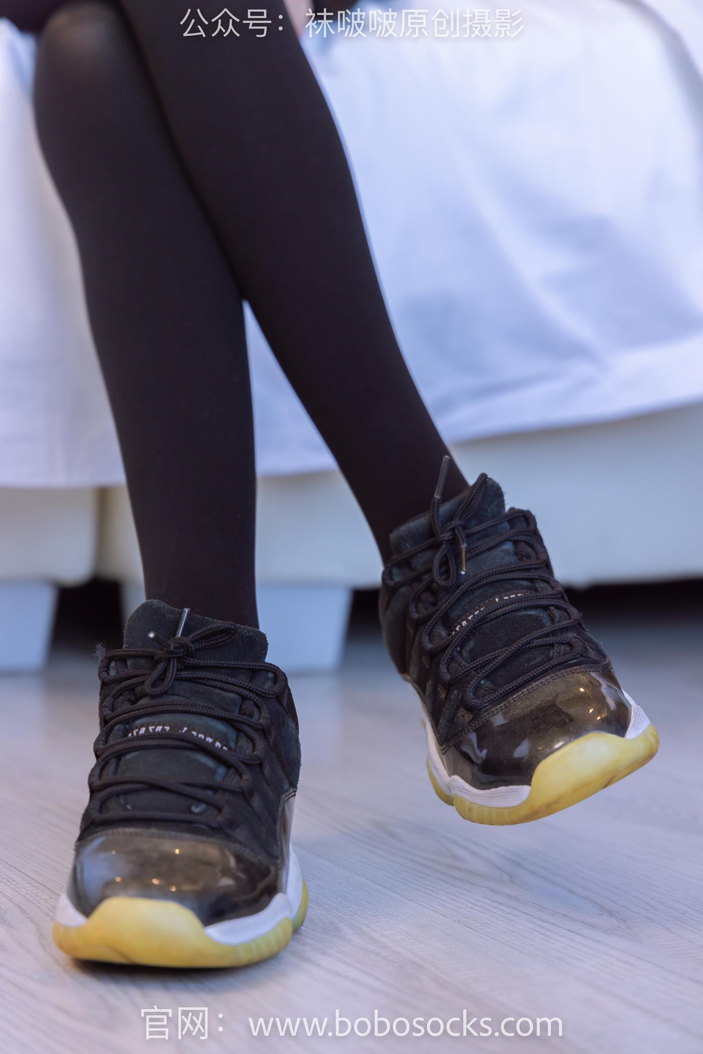 图片[10]-[BoBoSocks袜啵啵]NO.130 稚予-两双穿脏篮球鞋、厚黑丝[145P] – 速更版-美库