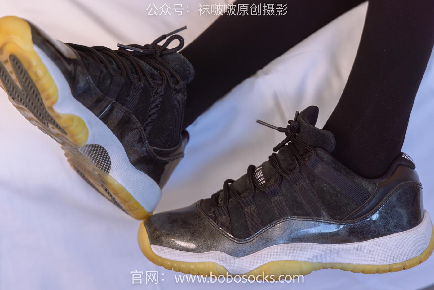 图片[14]-[BoBoSocks袜啵啵]NO.130 稚予-两双穿脏篮球鞋、厚黑丝[145P] – 速更版-美库