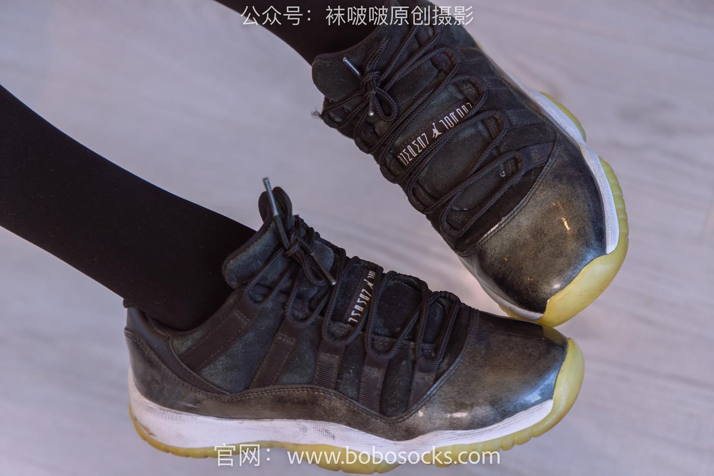 图片[18]-[BoBoSocks袜啵啵]NO.130 稚予-两双穿脏篮球鞋、厚黑丝[145P] – 速更版-美库