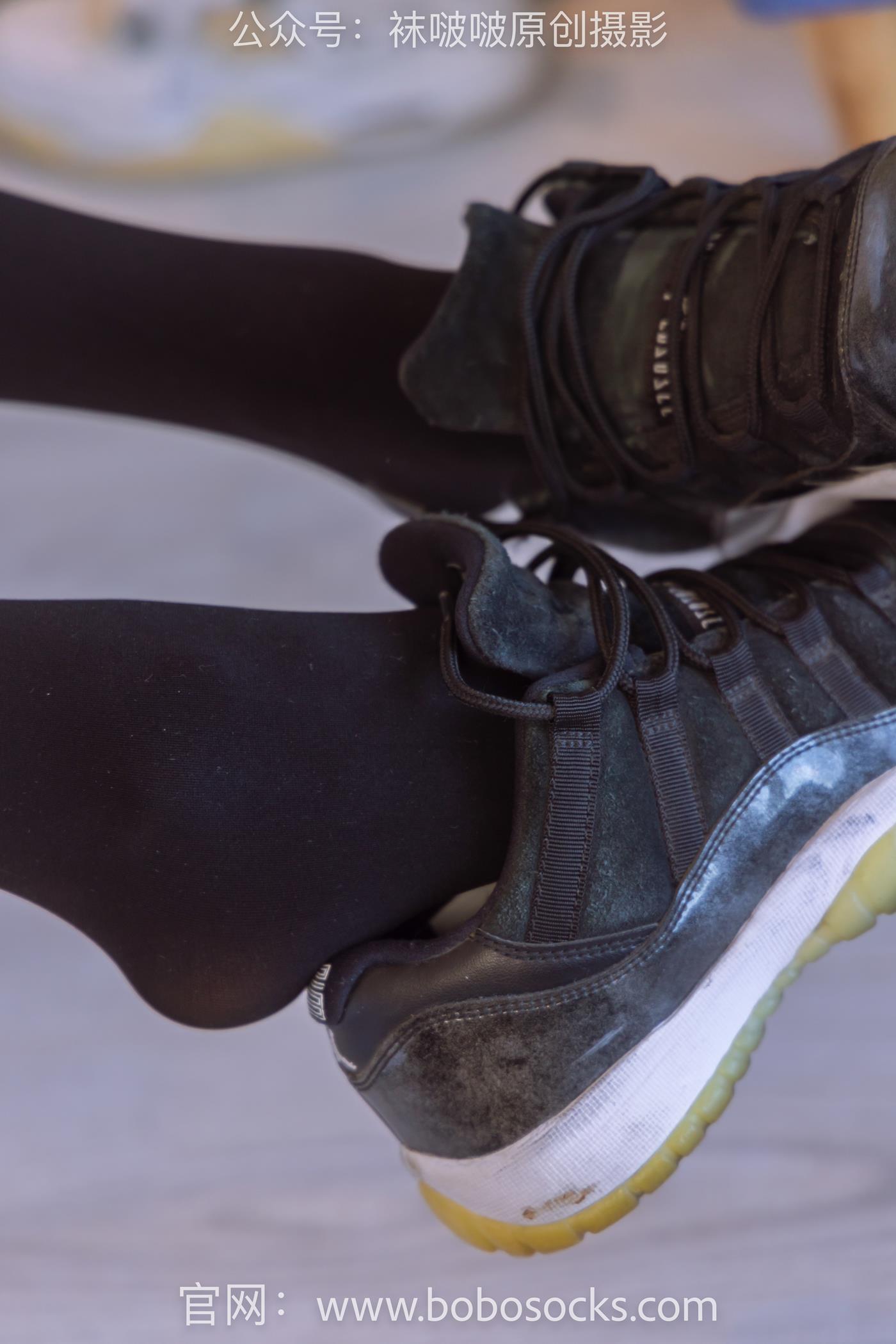 图片[27]-[BoBoSocks袜啵啵]NO.130 稚予-两双穿脏篮球鞋、厚黑丝[145P] – 速更版-美库
