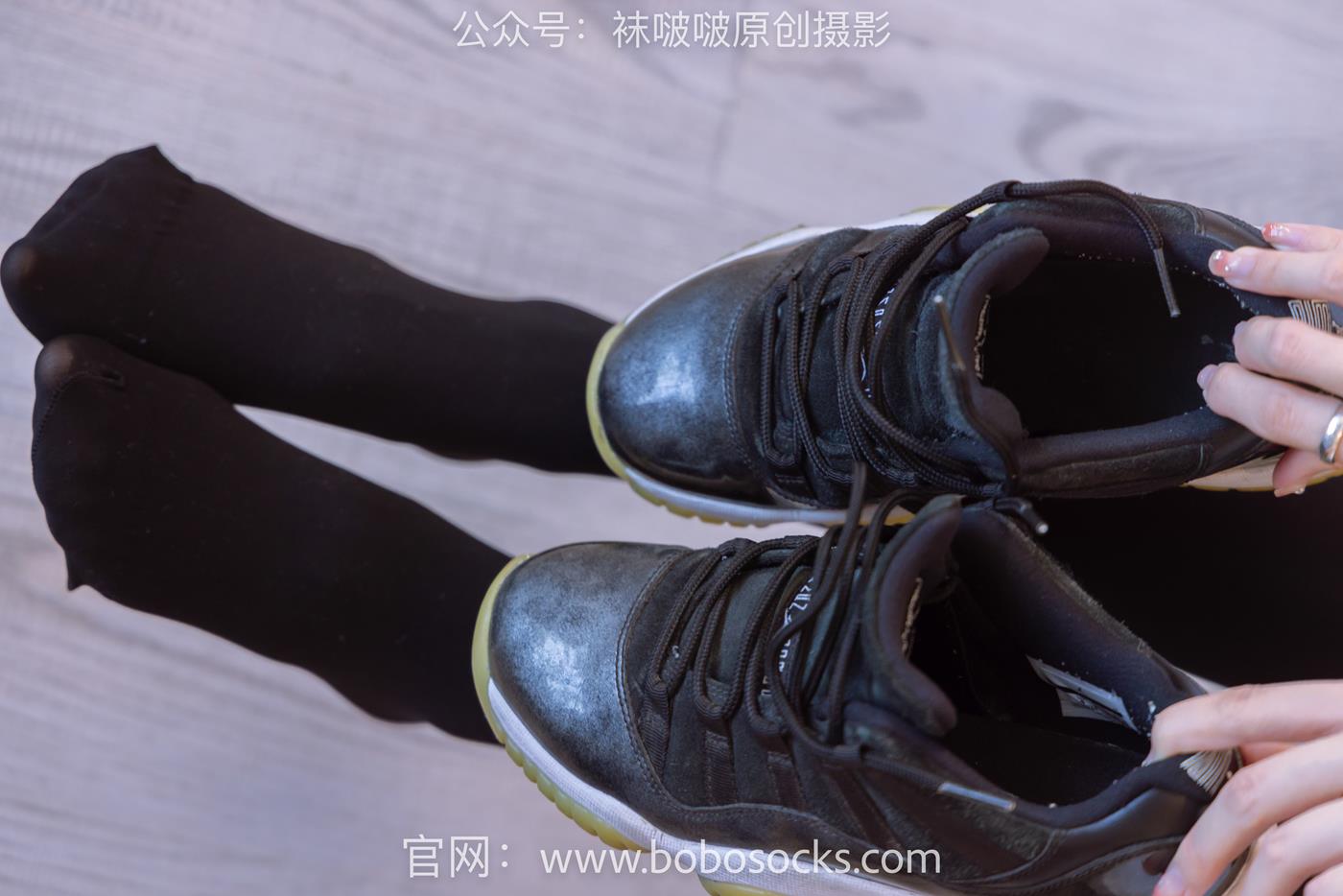 图片[30]-[BoBoSocks袜啵啵]NO.130 稚予-两双穿脏篮球鞋、厚黑丝[145P] – 速更版-美库