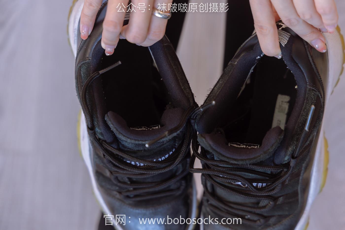 图片[31]-[BoBoSocks袜啵啵]NO.130 稚予-两双穿脏篮球鞋、厚黑丝[145P] – 速更版-美库