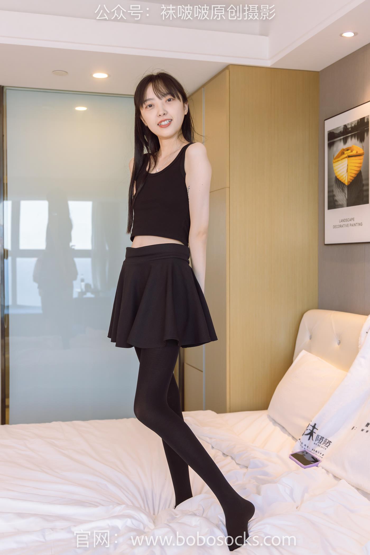 图片[32]-[BoBoSocks袜啵啵]NO.130 稚予-两双穿脏篮球鞋、厚黑丝[145P] – 速更版-美库