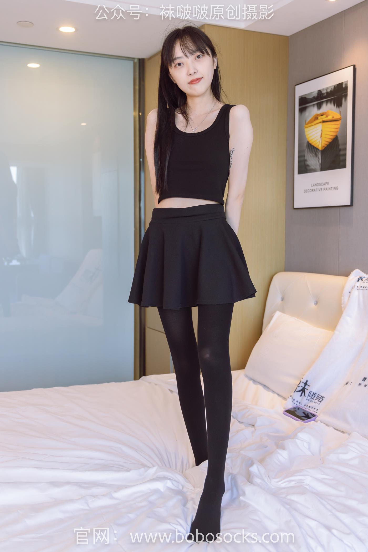 图片[33]-[BoBoSocks袜啵啵]NO.130 稚予-两双穿脏篮球鞋、厚黑丝[145P] – 速更版-美库