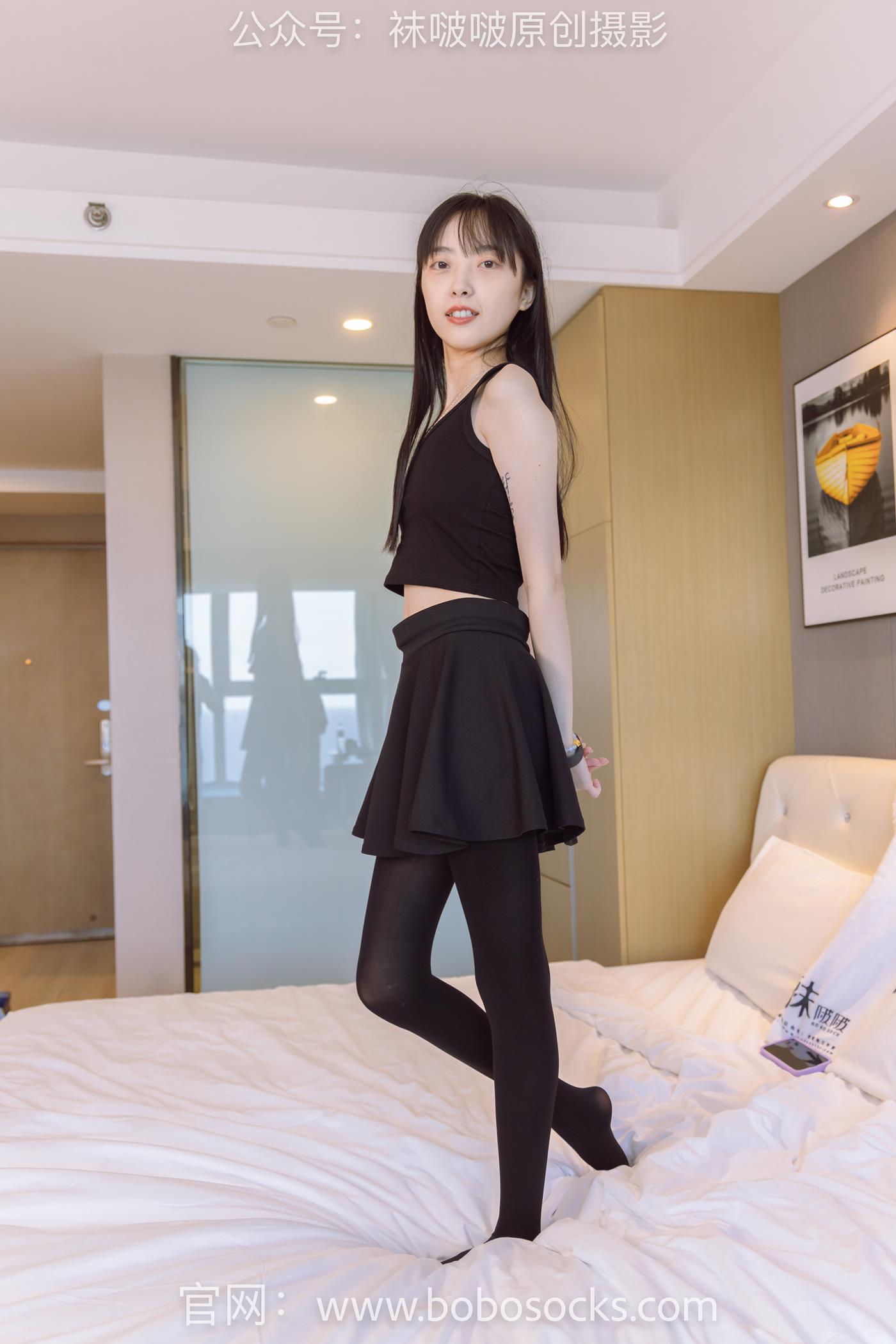 图片[34]-[BoBoSocks袜啵啵]NO.130 稚予-两双穿脏篮球鞋、厚黑丝[145P] – 速更版-美库