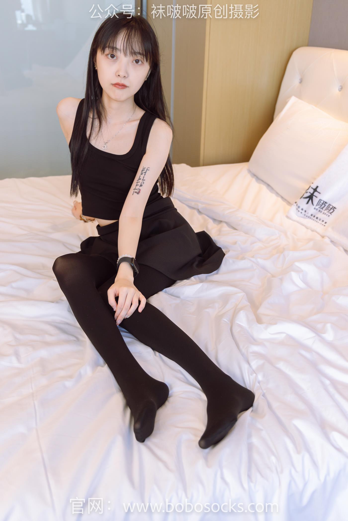 图片[47]-[BoBoSocks袜啵啵]NO.130 稚予-两双穿脏篮球鞋、厚黑丝[145P] – 速更版-美库