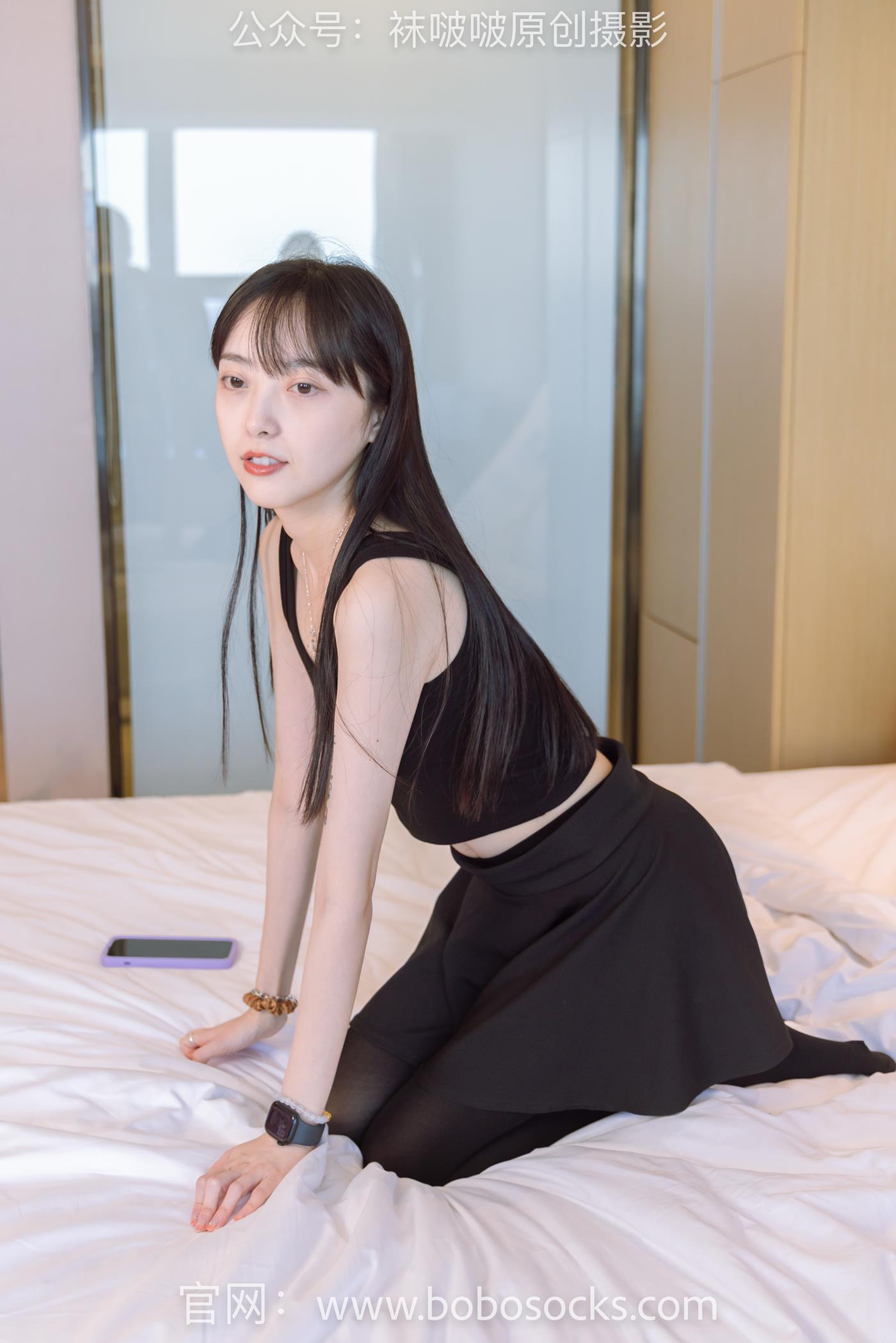 图片[90]-[BoBoSocks袜啵啵]NO.130 稚予-两双穿脏篮球鞋、厚黑丝[145P] – 速更版-美库