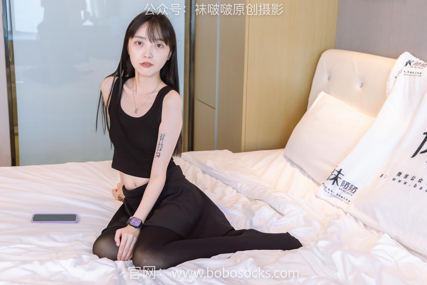 图片[91]-[BoBoSocks袜啵啵]NO.130 稚予-两双穿脏篮球鞋、厚黑丝[145P] – 速更版-美库