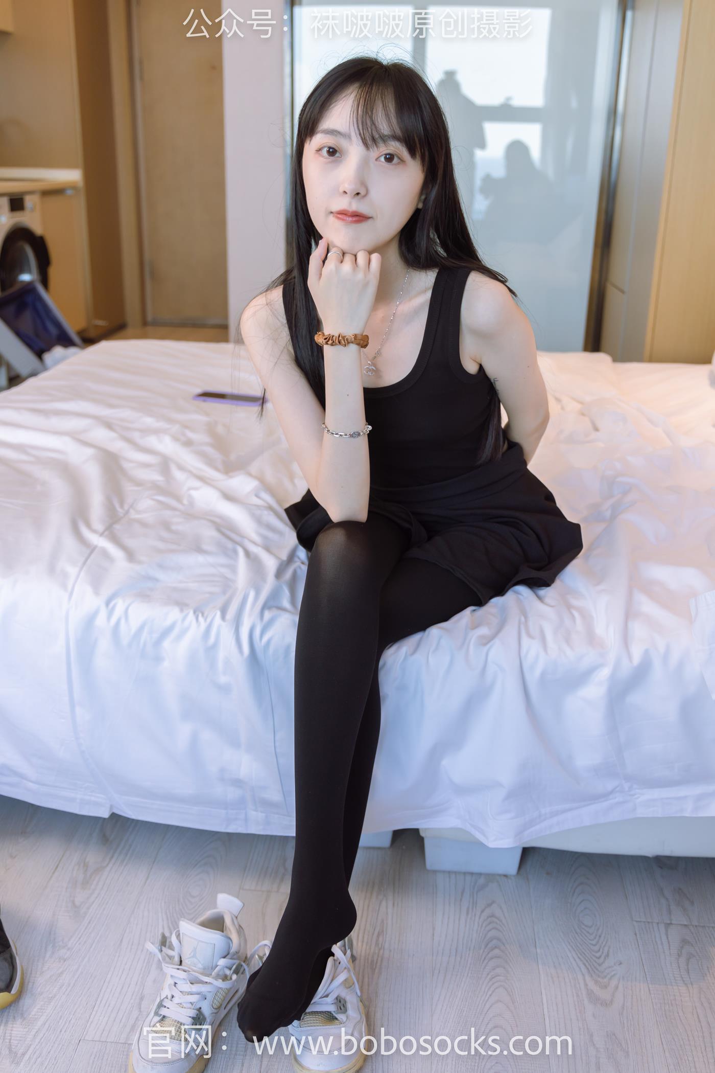 图片[103]-[BoBoSocks袜啵啵]NO.130 稚予-两双穿脏篮球鞋、厚黑丝[145P] – 速更版-美库