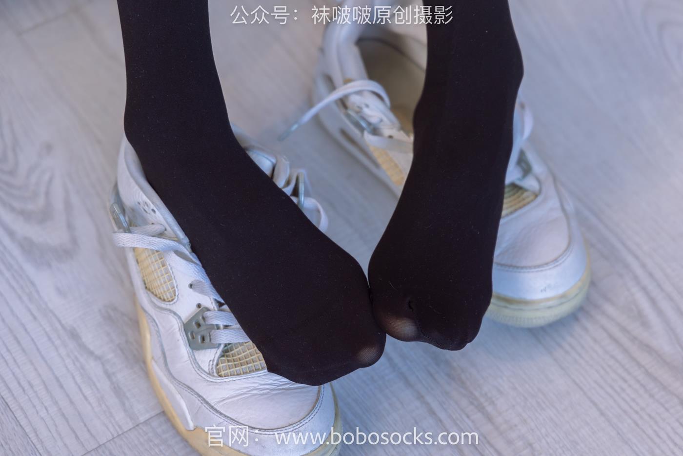 图片[105]-[BoBoSocks袜啵啵]NO.130 稚予-两双穿脏篮球鞋、厚黑丝[145P] – 速更版-美库