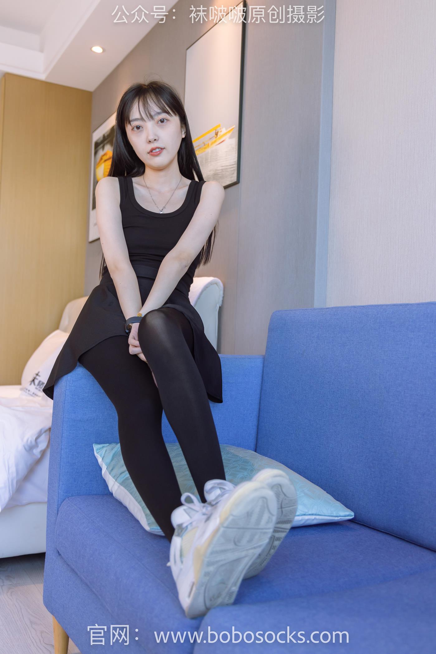 图片[116]-[BoBoSocks袜啵啵]NO.130 稚予-两双穿脏篮球鞋、厚黑丝[145P] – 速更版-美库