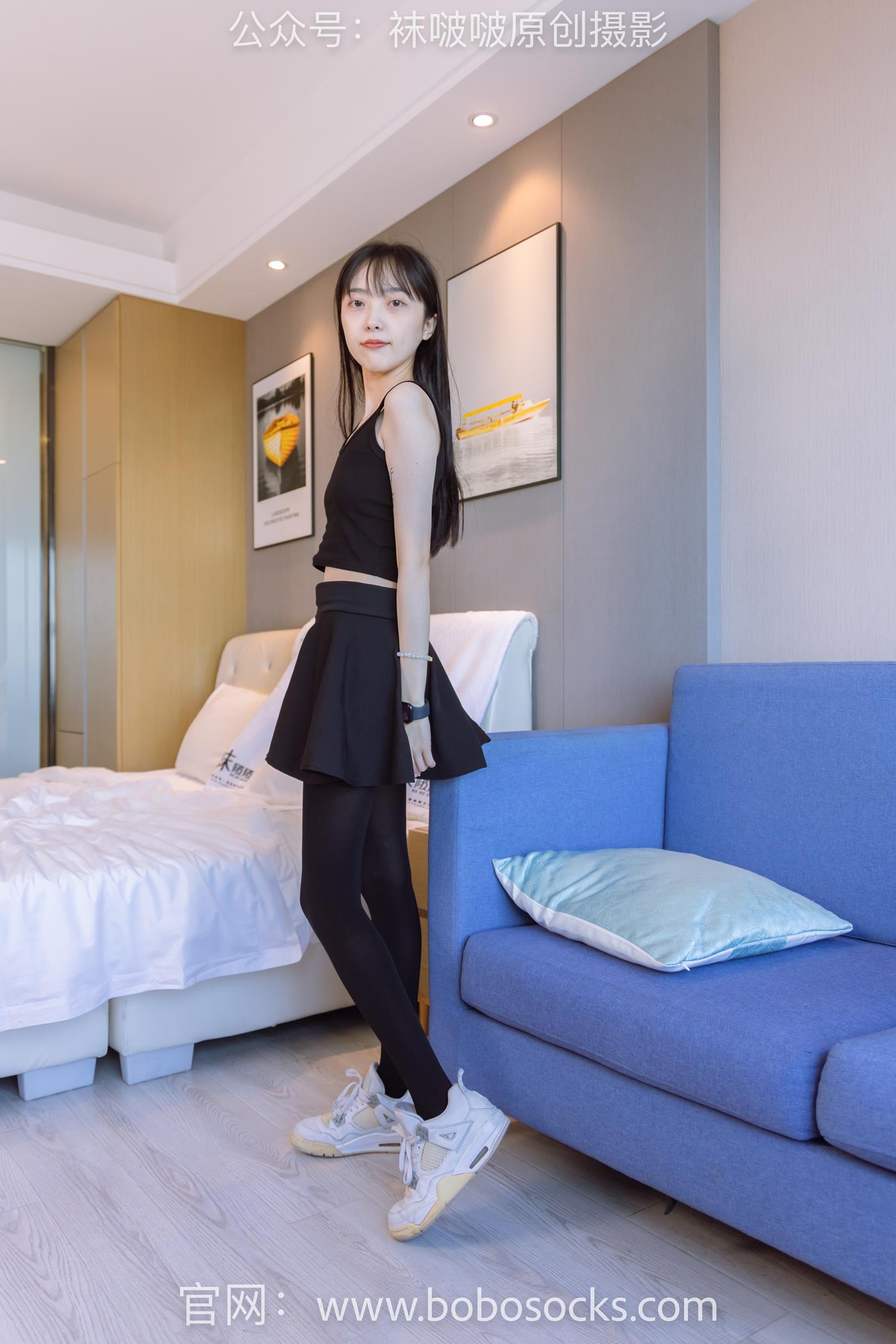 图片[120]-[BoBoSocks袜啵啵]NO.130 稚予-两双穿脏篮球鞋、厚黑丝[145P] – 速更版-美库