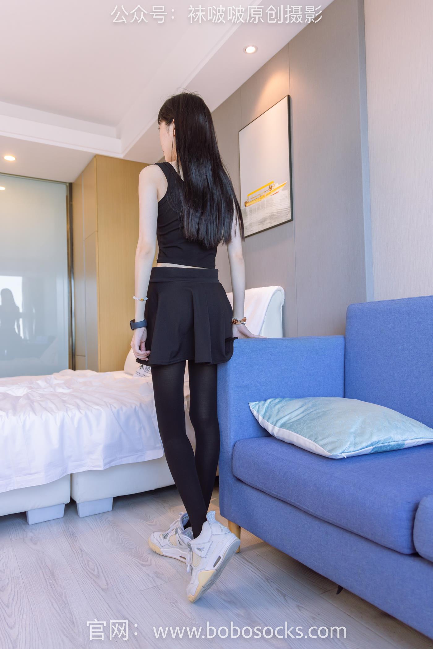 图片[121]-[BoBoSocks袜啵啵]NO.130 稚予-两双穿脏篮球鞋、厚黑丝[145P] – 速更版-美库