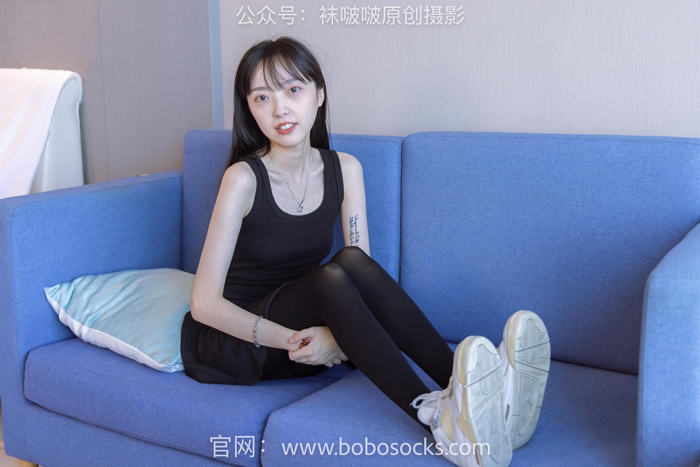 图片[126]-[BoBoSocks袜啵啵]NO.130 稚予-两双穿脏篮球鞋、厚黑丝[145P] – 速更版-美库
