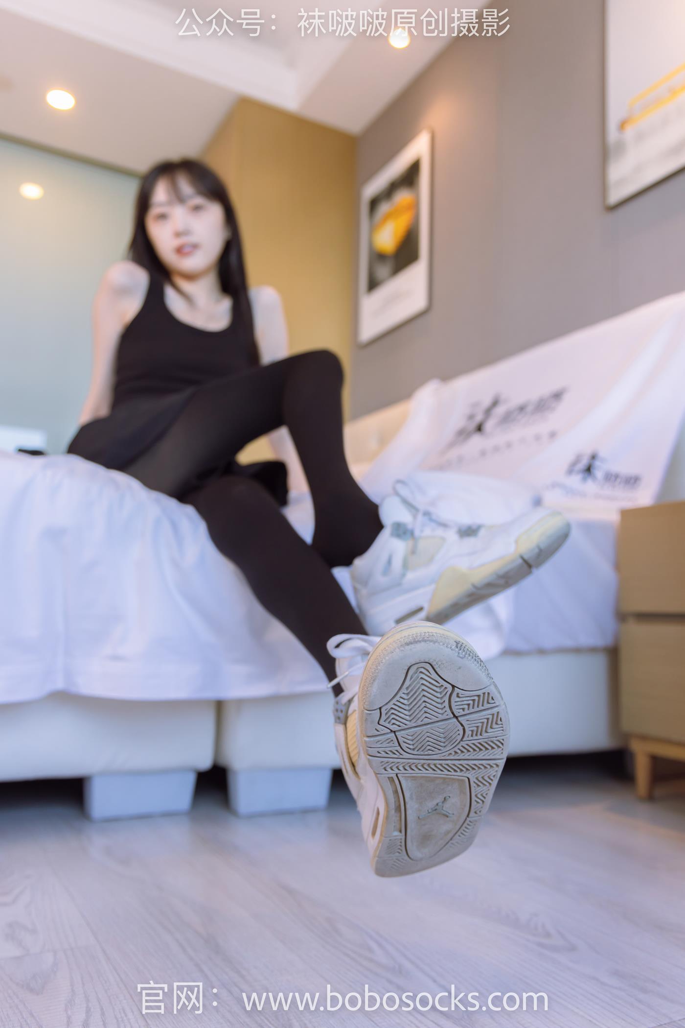 图片[142]-[BoBoSocks袜啵啵]NO.130 稚予-两双穿脏篮球鞋、厚黑丝[145P] – 速更版-美库