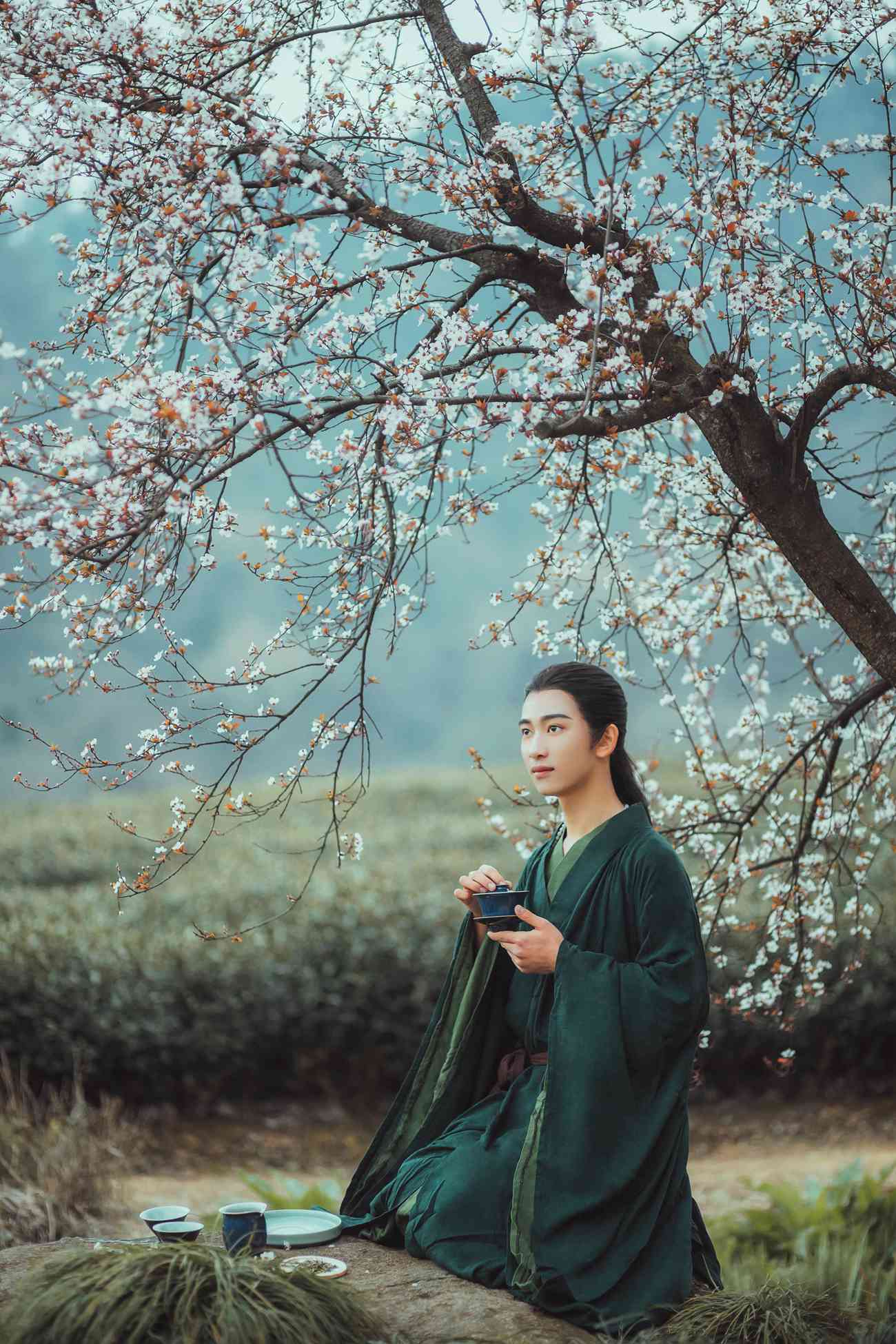 图片[15]-[YITUYU艺图语] 2021.12.30 山泉煎茶 敬贤 [20P] – 速更版-美库