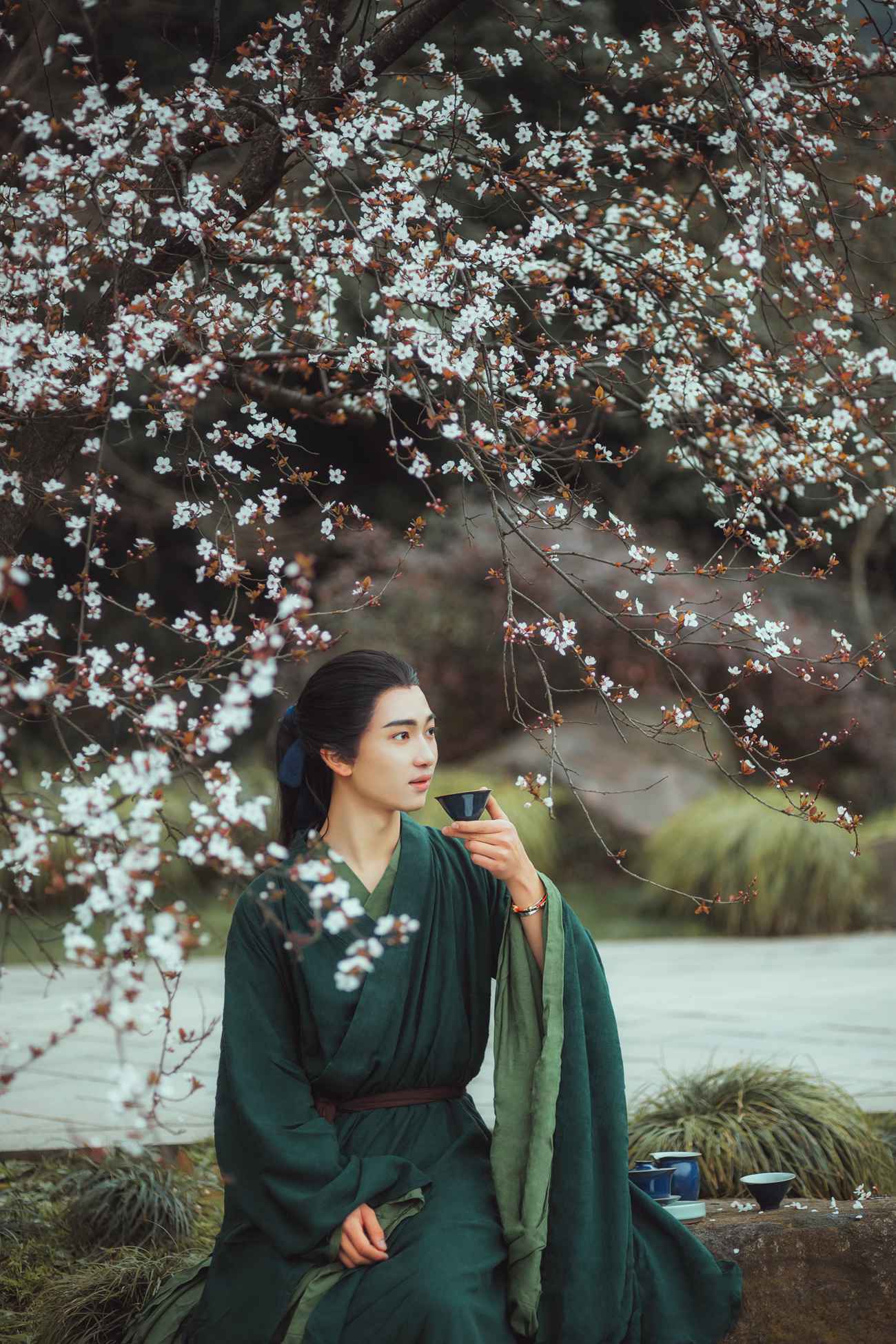 图片[21]-[YITUYU艺图语] 2021.12.30 山泉煎茶 敬贤 [20P] – 速更版-美库