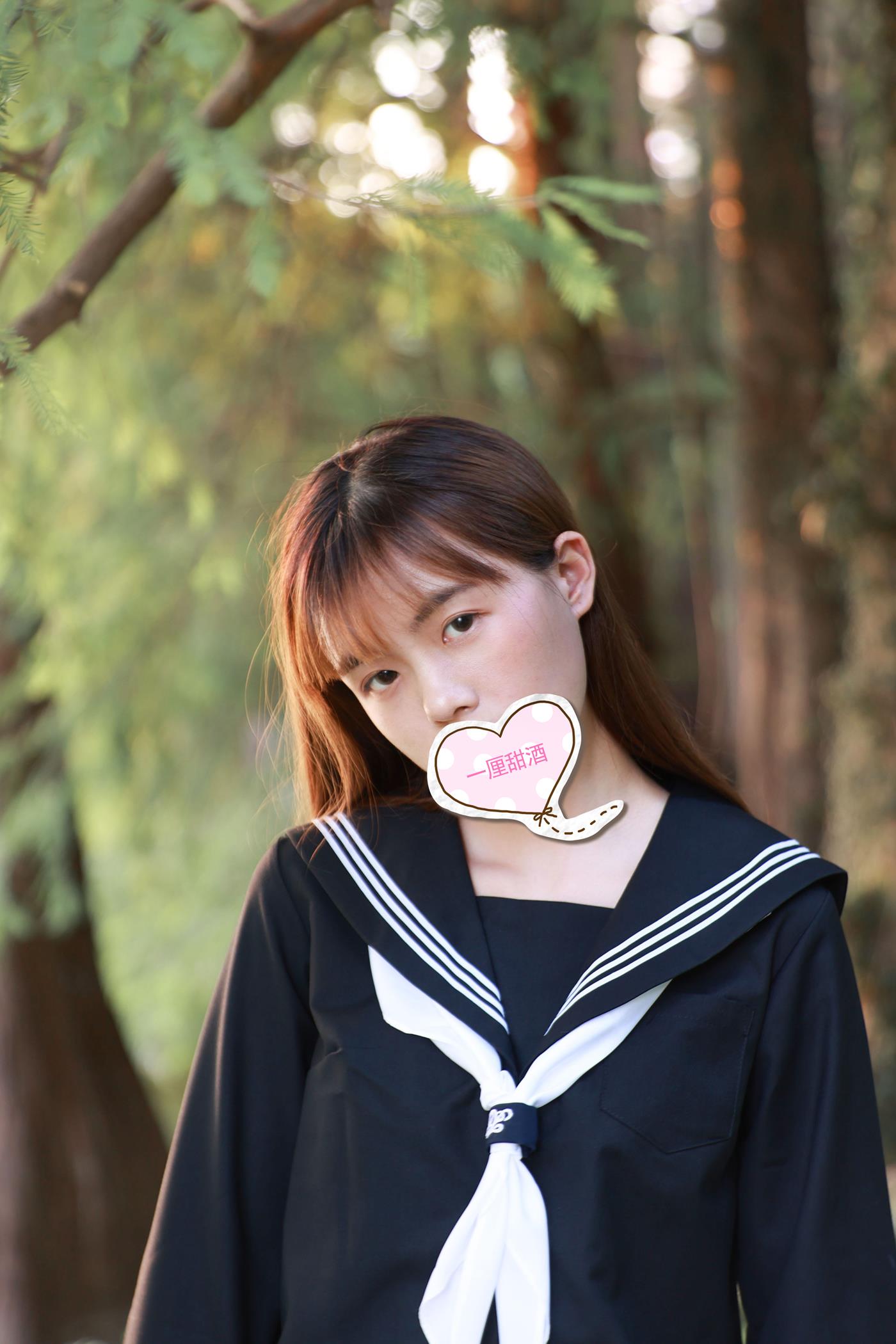 图片[125]-[见新摄影]NO.002 一厘甜酒 公园JK制服棉袜[161P] – 速更版-美库