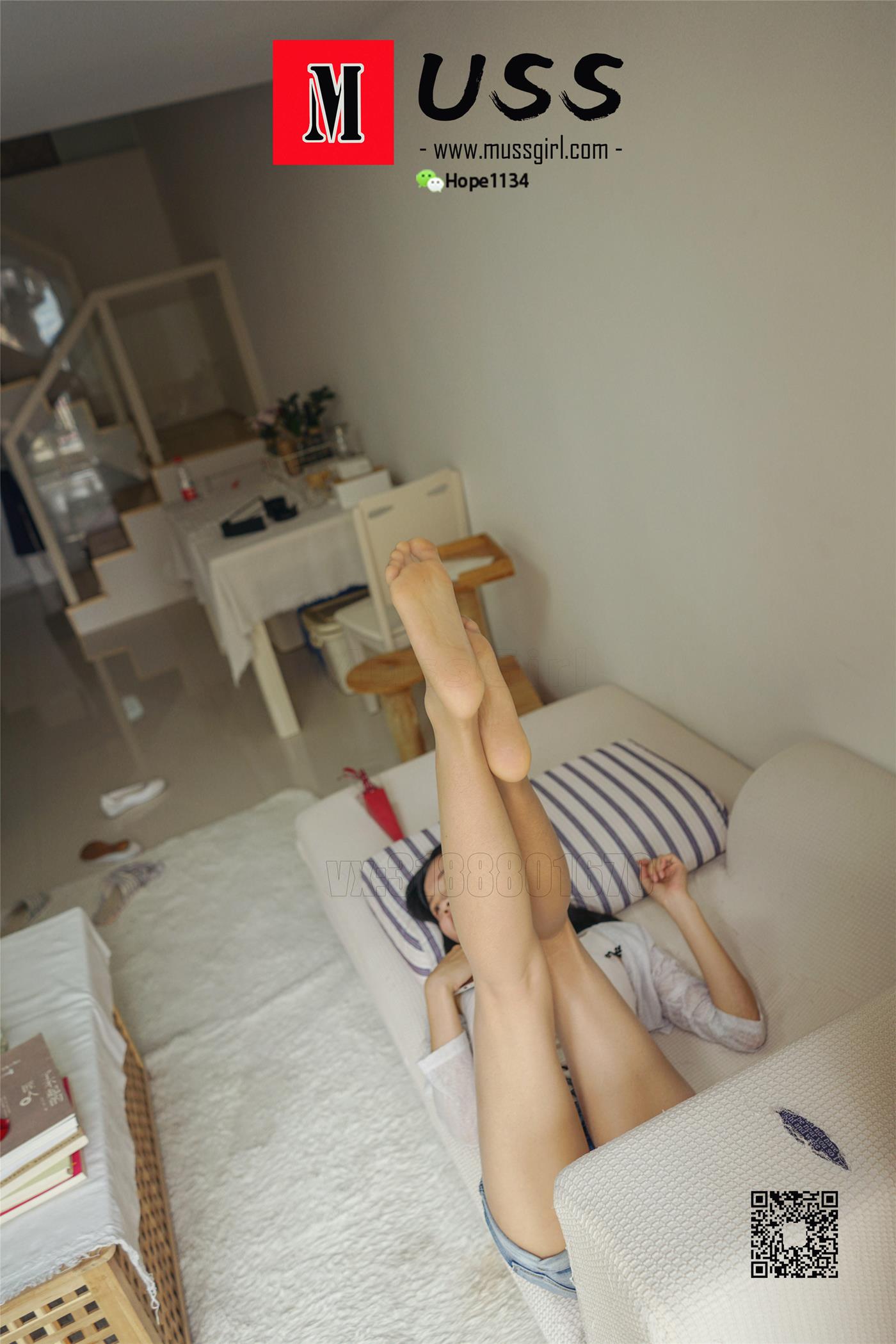 图片[68]-[MussGirl慕丝女郎]NO.090 木木 没有阳光花不香，没有爱情生活不甜-手中的玫瑰[103P] – 速更版-美库