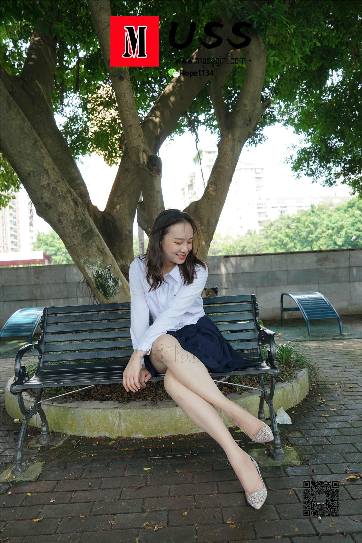 图片[14]-[MussGirl慕丝女郎]NO.097 公园邂逅[105P] – 速更版-美库