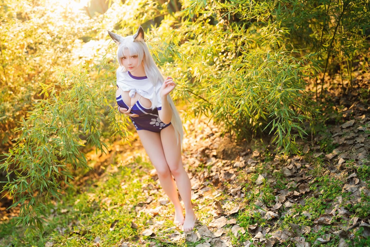 图片[20]-Coser小姐姐星之迟迟  胡桃死库水 [22P] – 速更版-美库