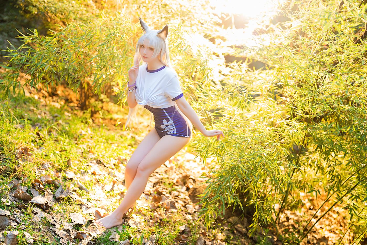 图片[23]-Coser小姐姐星之迟迟  胡桃死库水 [22P] – 速更版-美库