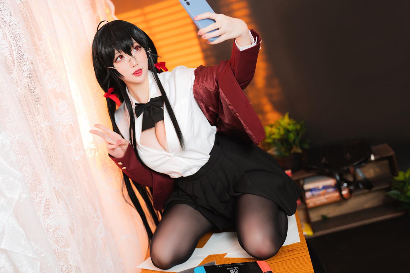图片[12]-Coser小姐姐星之迟迟  JK大凤 [21P] – 速更版-美库