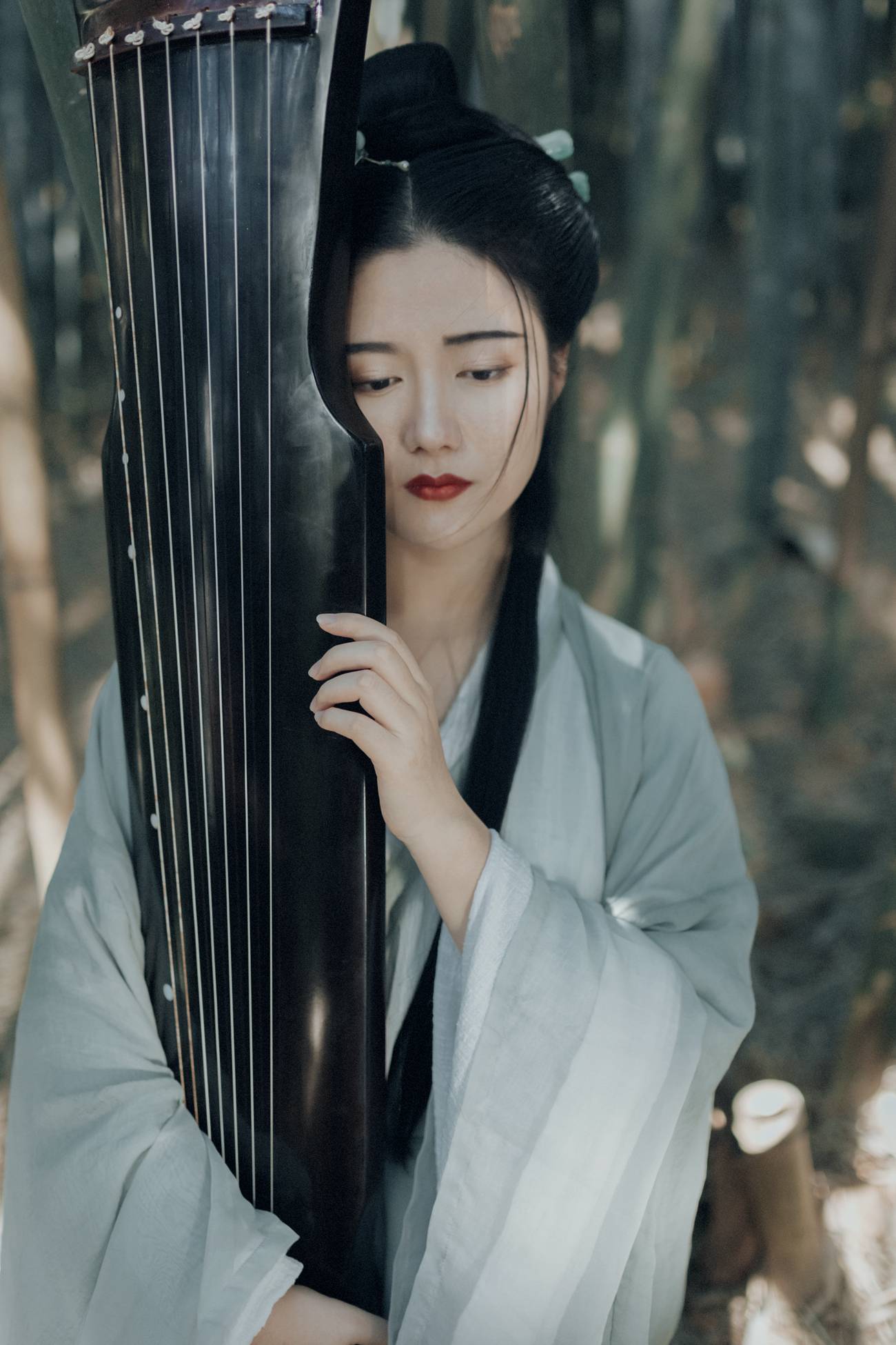 图片[12]-[YITUYU艺图语] 2022.01.01 竹间影 梦南 [21P] – 速更版-美库