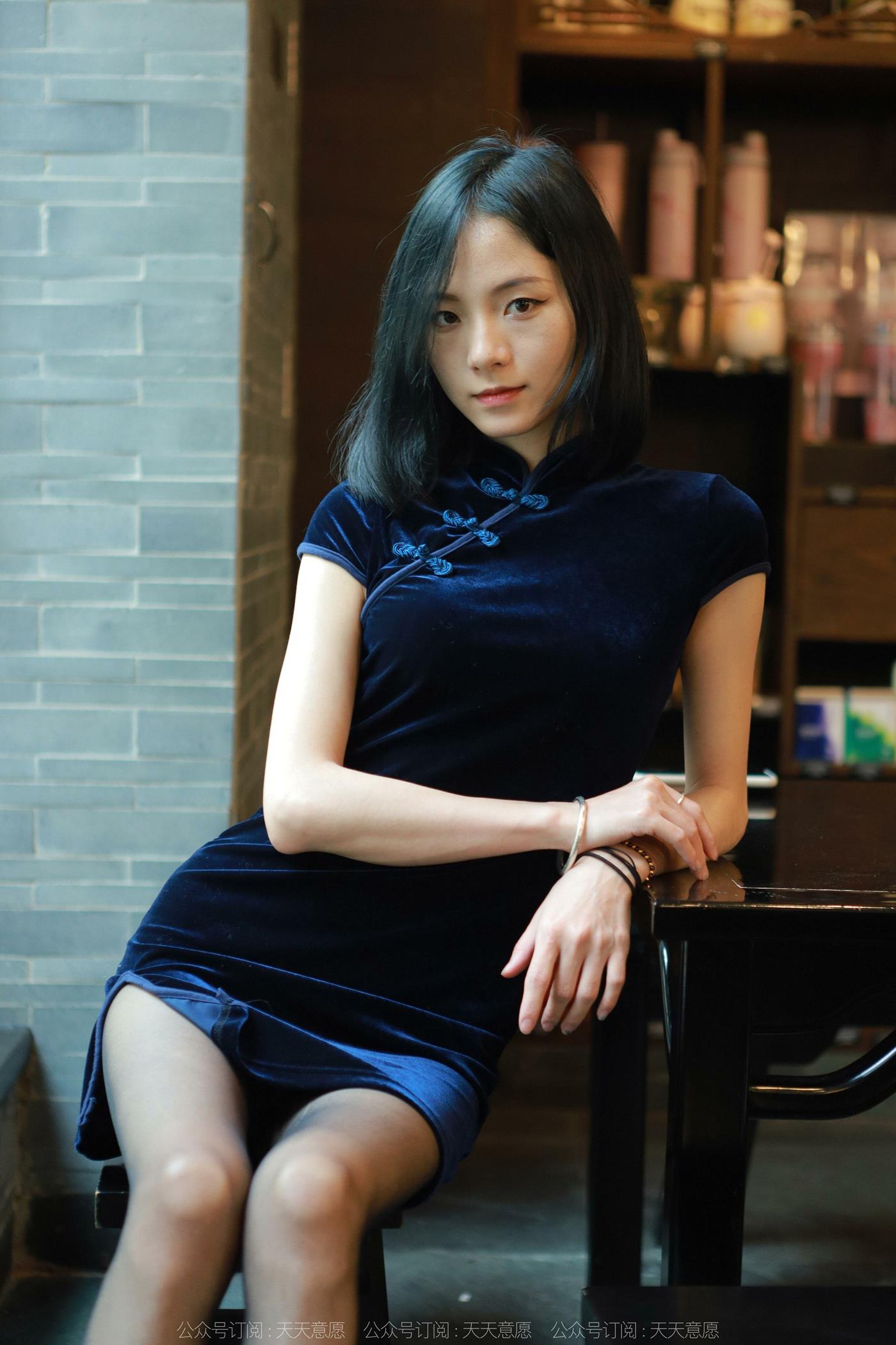 图片[47]-[IESS异思趣向] 2022.05.18 丝享家1092：小六《深蓝旗袍》[89P] – 速更版-美库