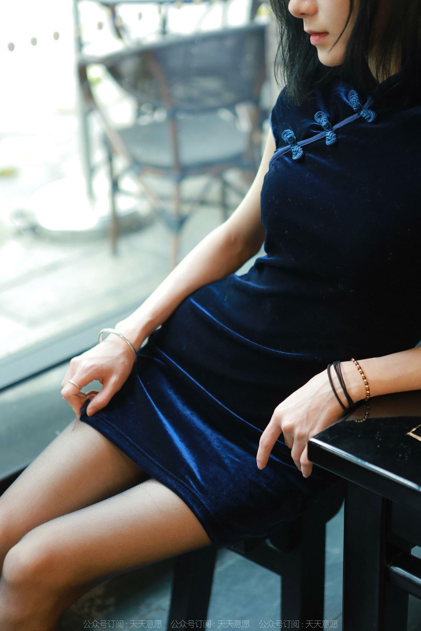 图片[48]-[IESS异思趣向] 2022.05.18 丝享家1092：小六《深蓝旗袍》[89P] – 速更版-美库