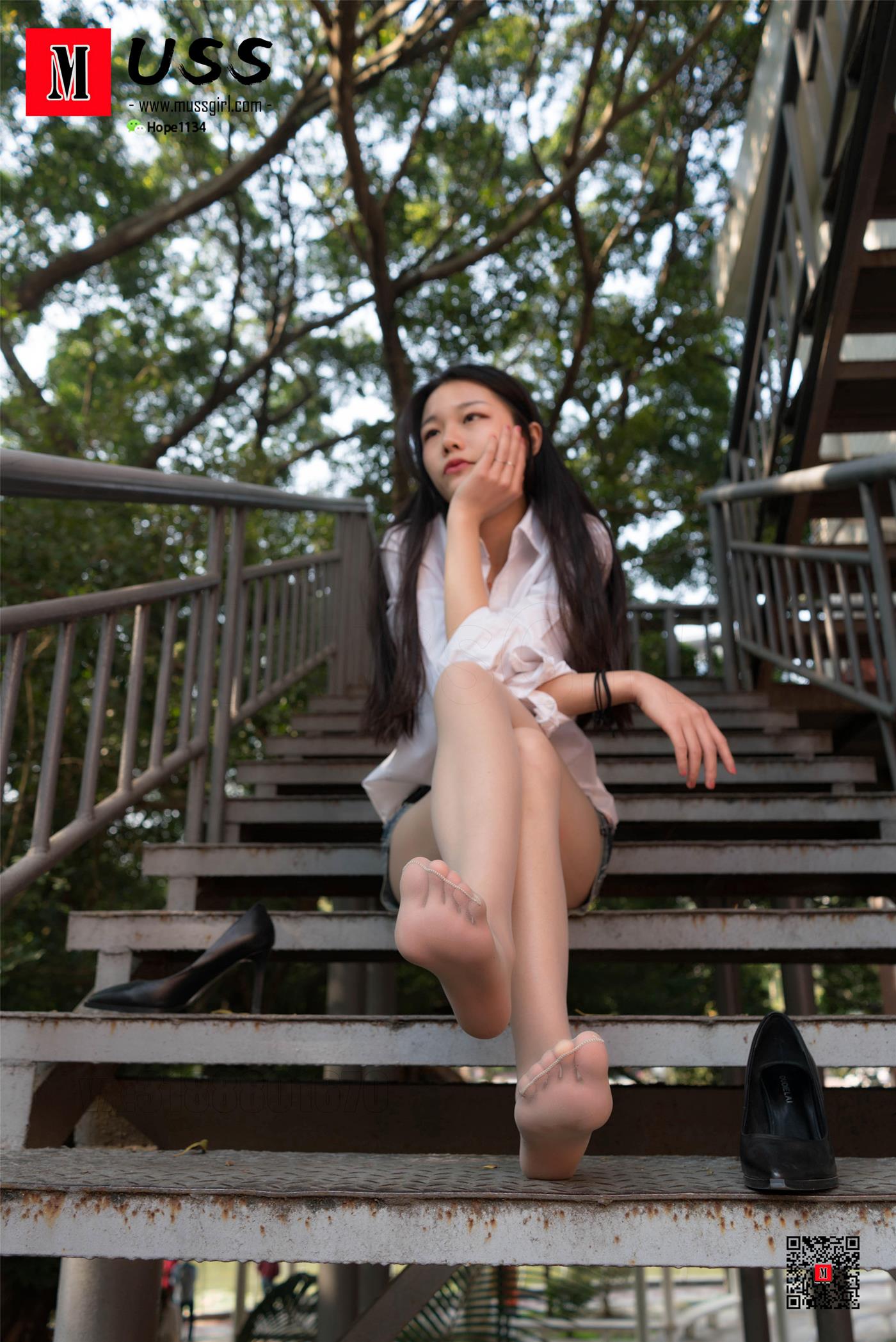 图片[38]-[MussGirl慕丝女郎]NO.112 楼梯秀[119P] – 速更版-美库