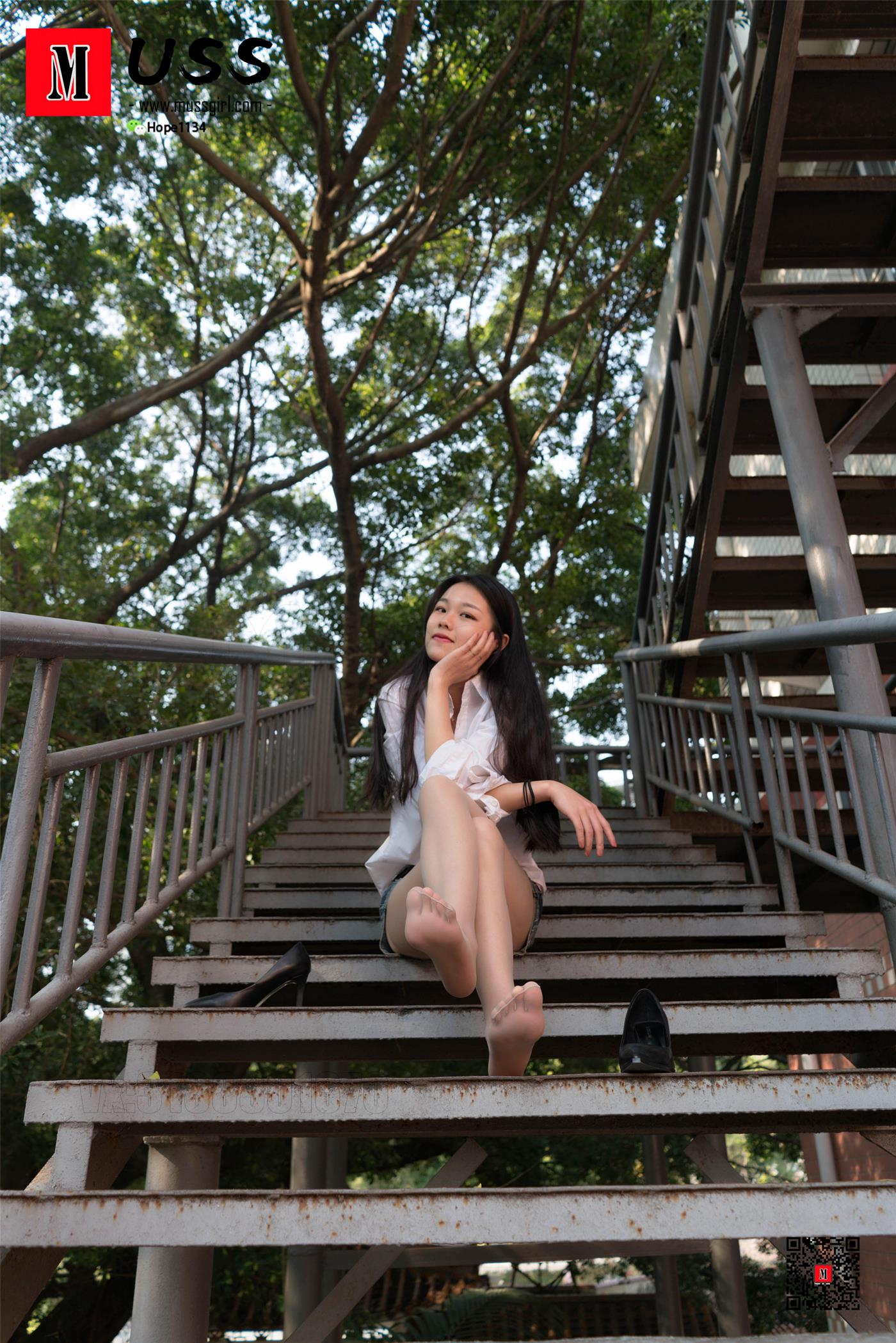 图片[41]-[MussGirl慕丝女郎]NO.112 楼梯秀[119P] – 速更版-美库