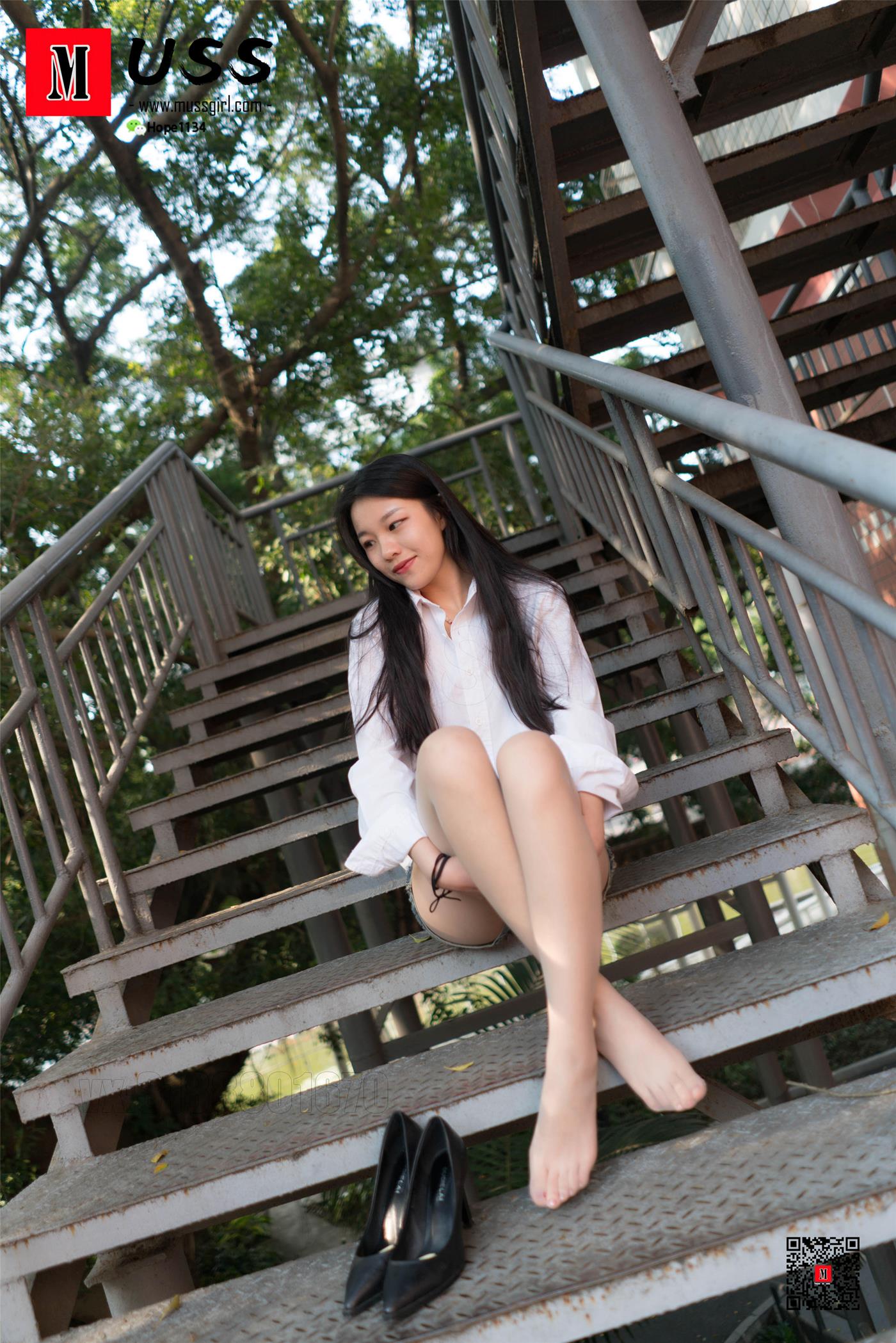 图片[112]-[MussGirl慕丝女郎]NO.112 楼梯秀[119P] – 速更版-美库
