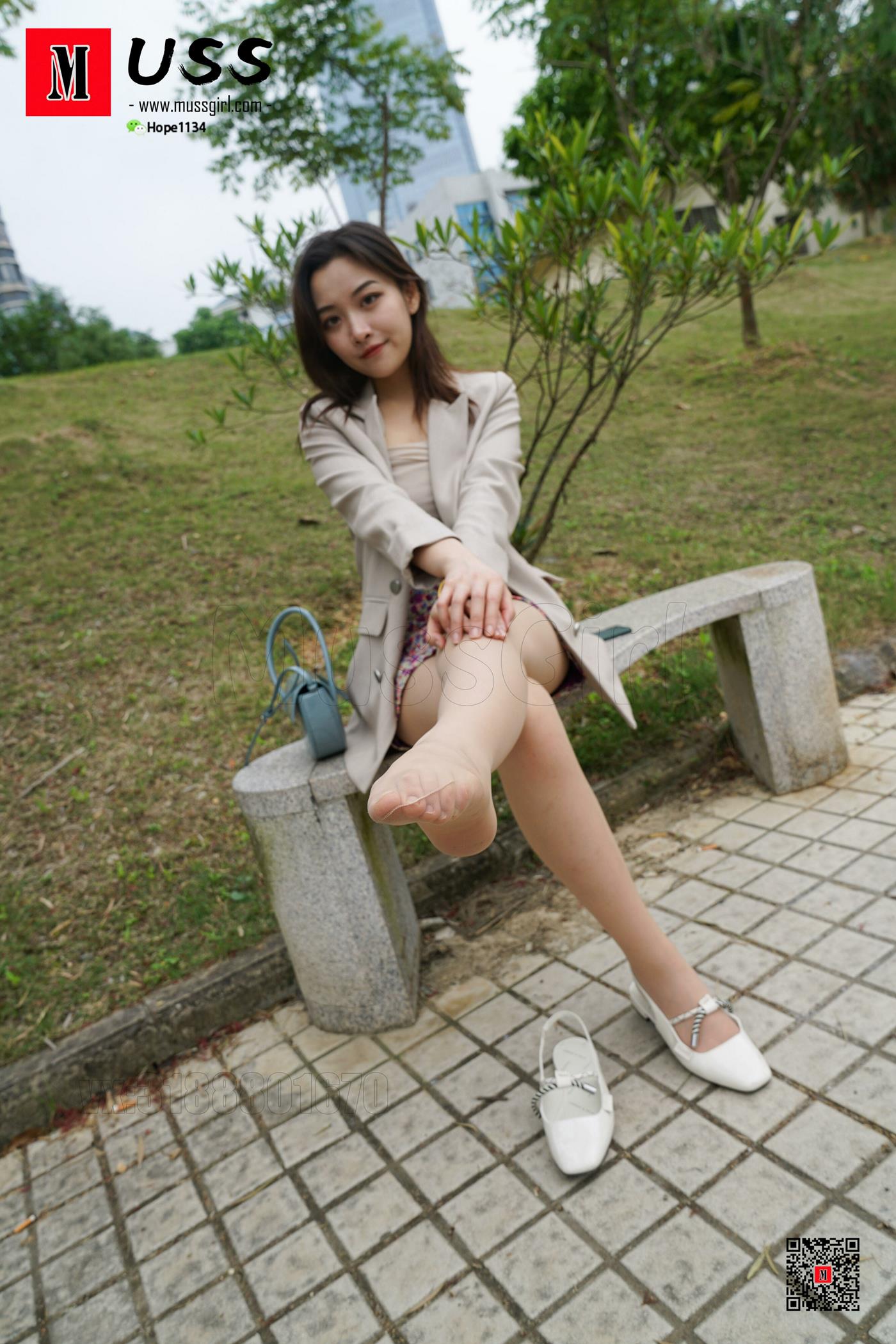 图片[54]-[MussGirl慕丝女郎]NO.127 碎花裙 [55P] – 速更版-美库