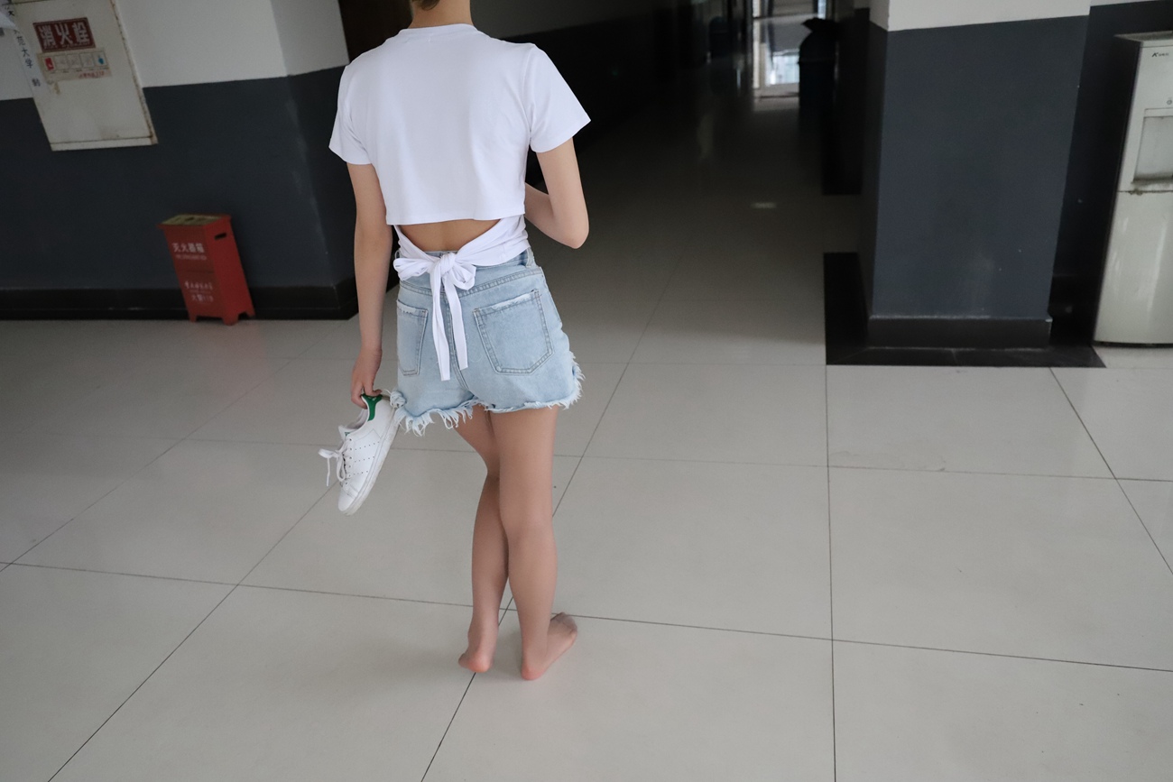 图片[19]-大西瓜爱牙膏-2019 8月活动 模特2（二） 热裤肉丝 (1) [75P] – 速更版-美库