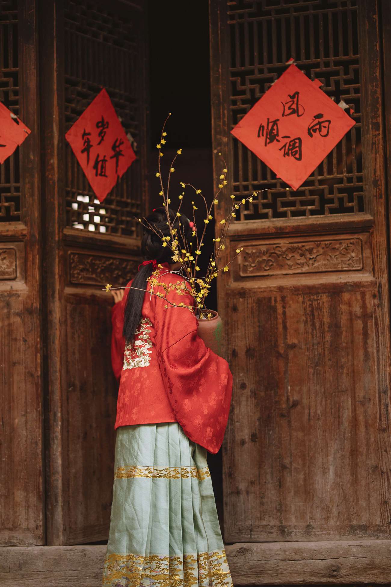 图片[25]-[YITUYU艺图语] 2022.01.06 新年 小清菡 [33P] – 速更版-美库