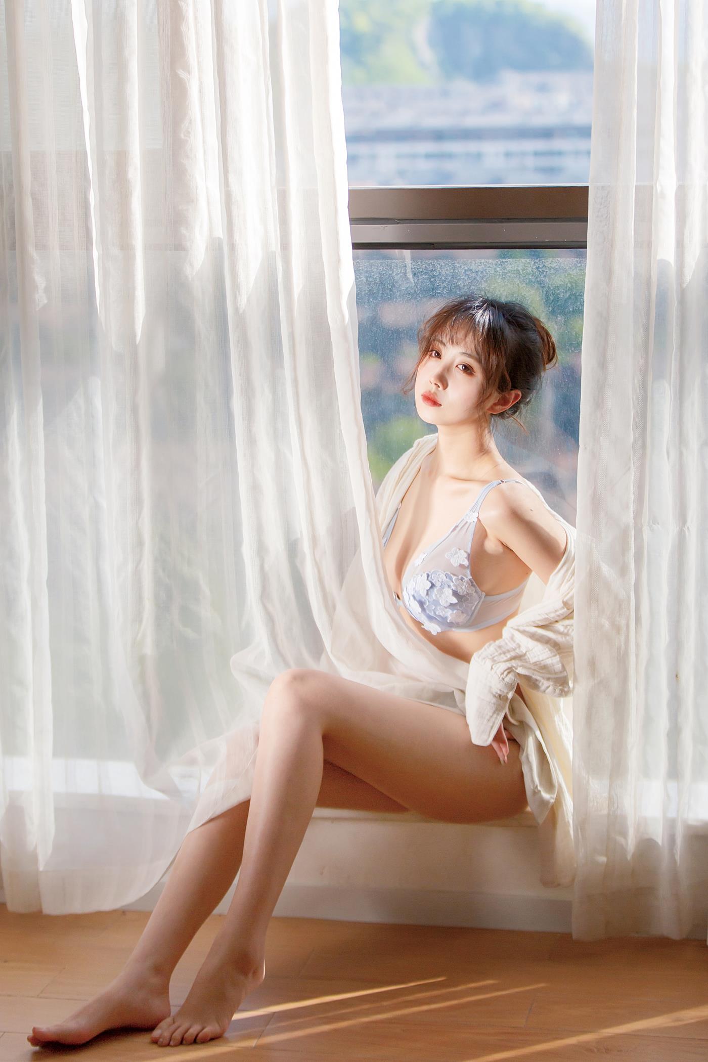 图片[16]-次元少女念雪ww 032 居家蓝色 [25P] – 速更版-美库