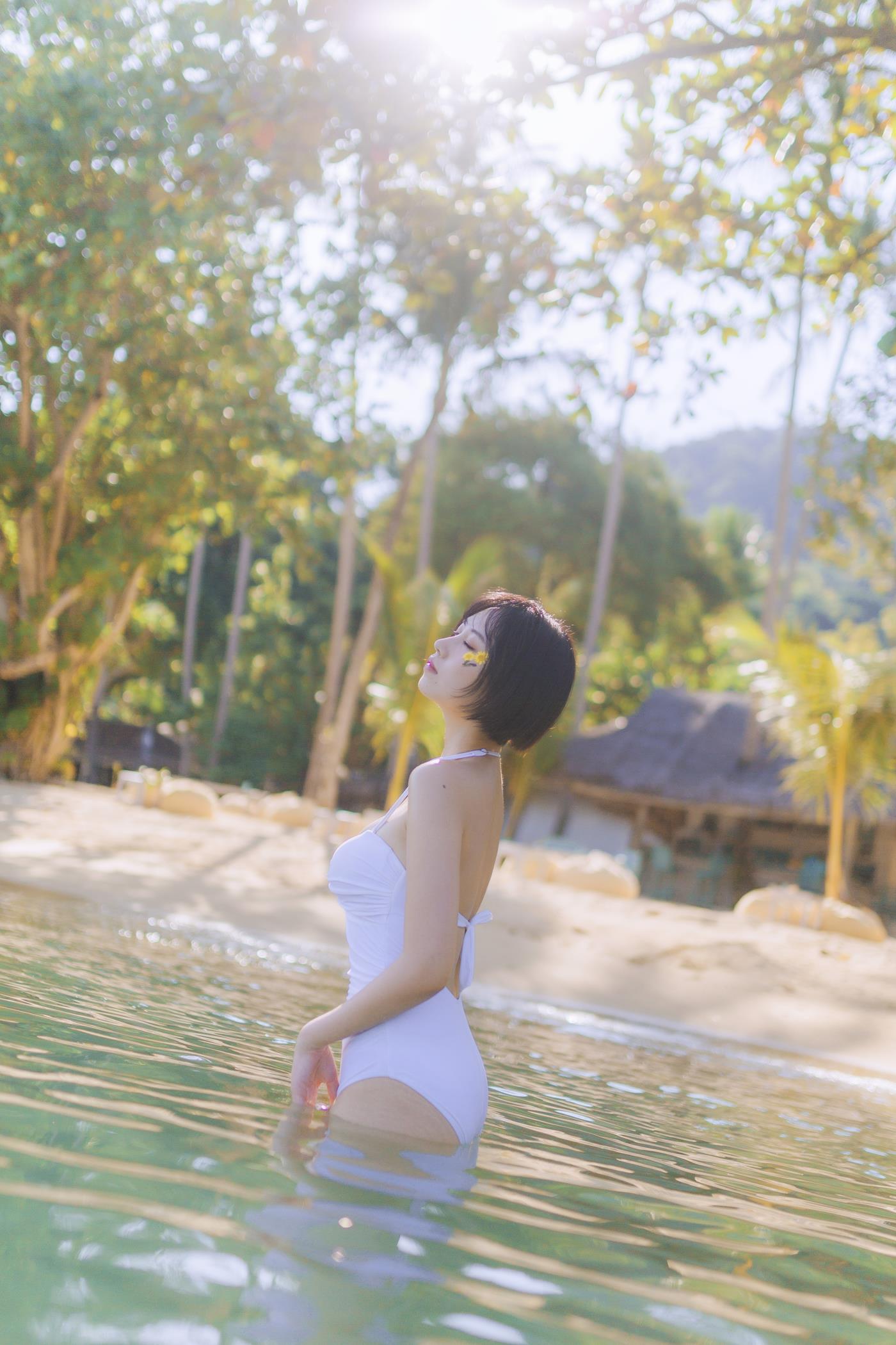 图片[23]-次元少女念雪ww 033 白色泳衣 [30P] – 速更版-美库