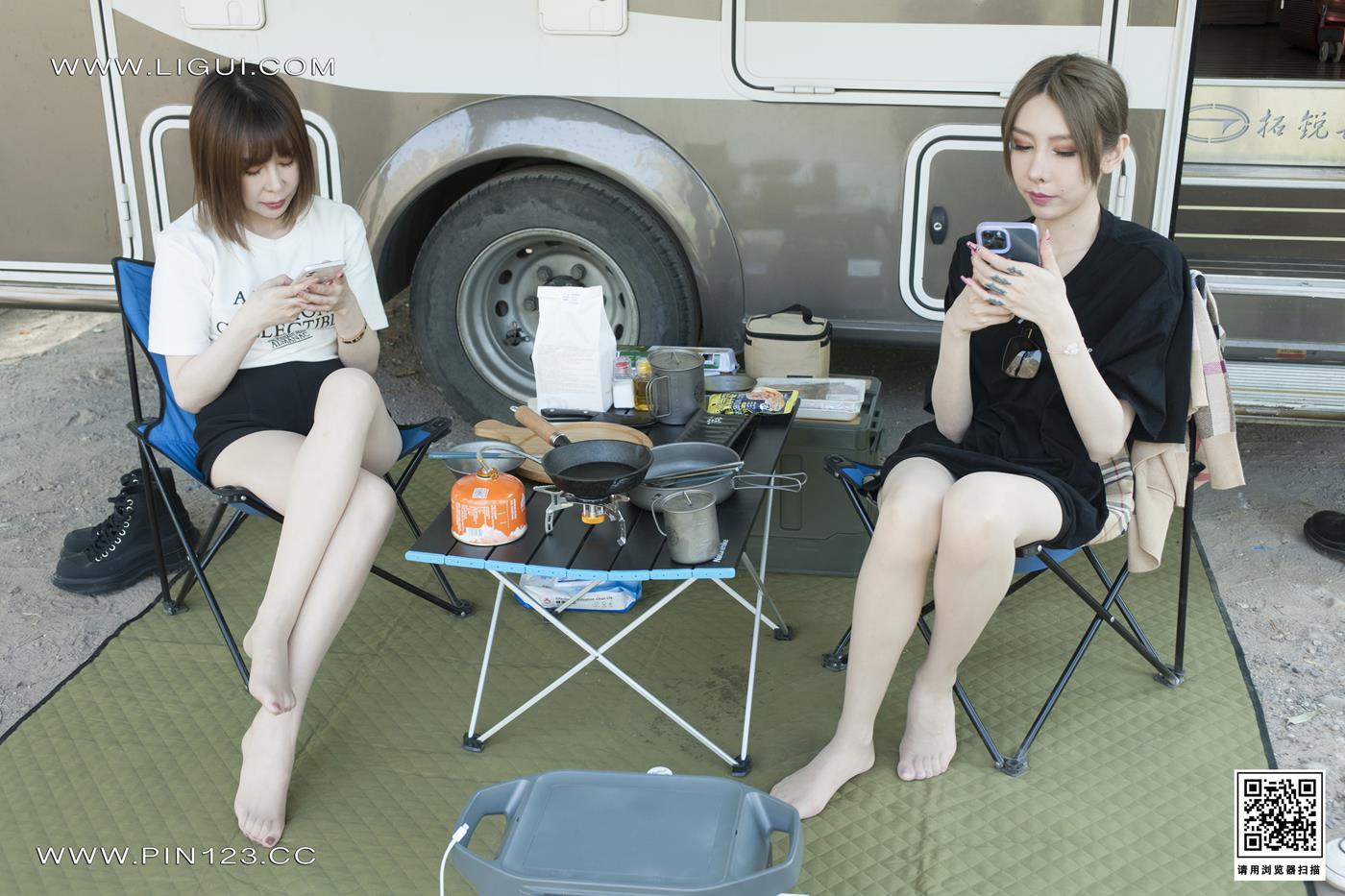 图片[60]-[Ligui丽柜]2022.10.28 香丝露营 兔子＆Vicky[64+1P] – 速更版-美库