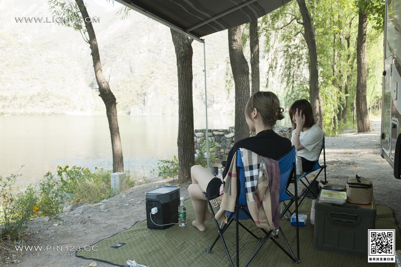 图片[62]-[Ligui丽柜]2022.10.28 香丝露营 兔子＆Vicky[64+1P] – 速更版-美库