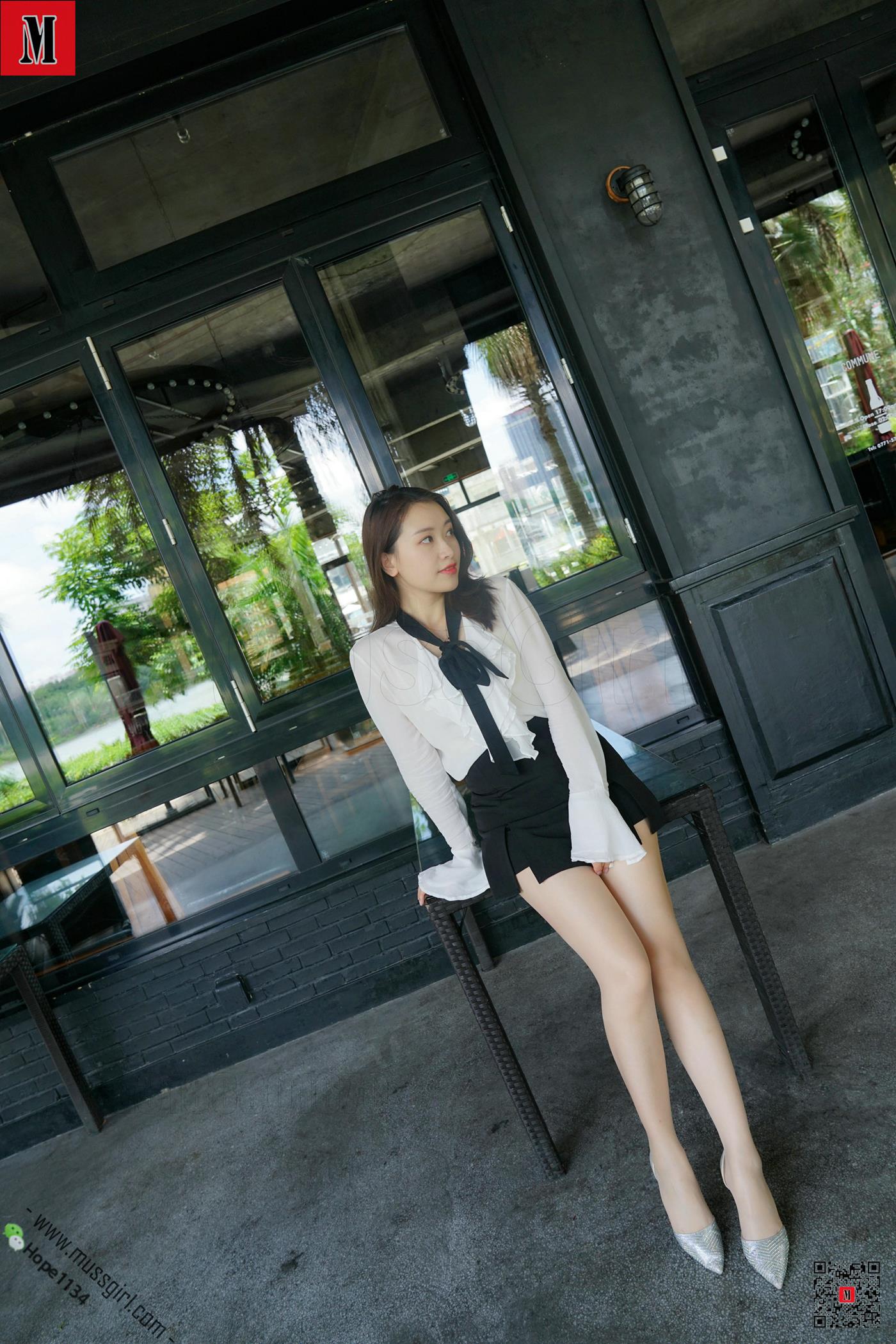 图片[33]-[MussGirl慕丝女郎]NO.159 洁白如玉[60P] – 速更版-美库